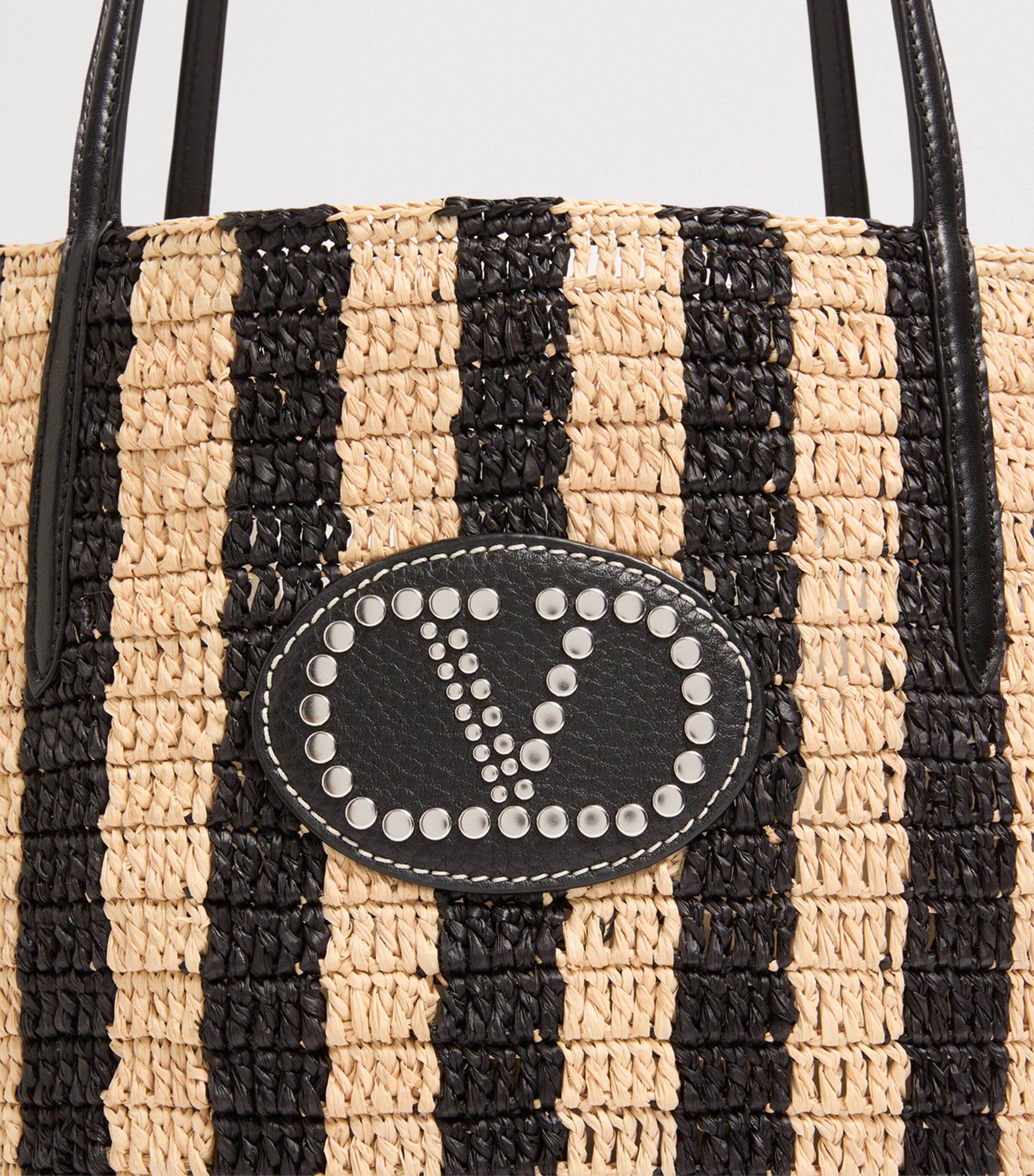 Valentino Garavani Raffia Bucket Bag Image 7