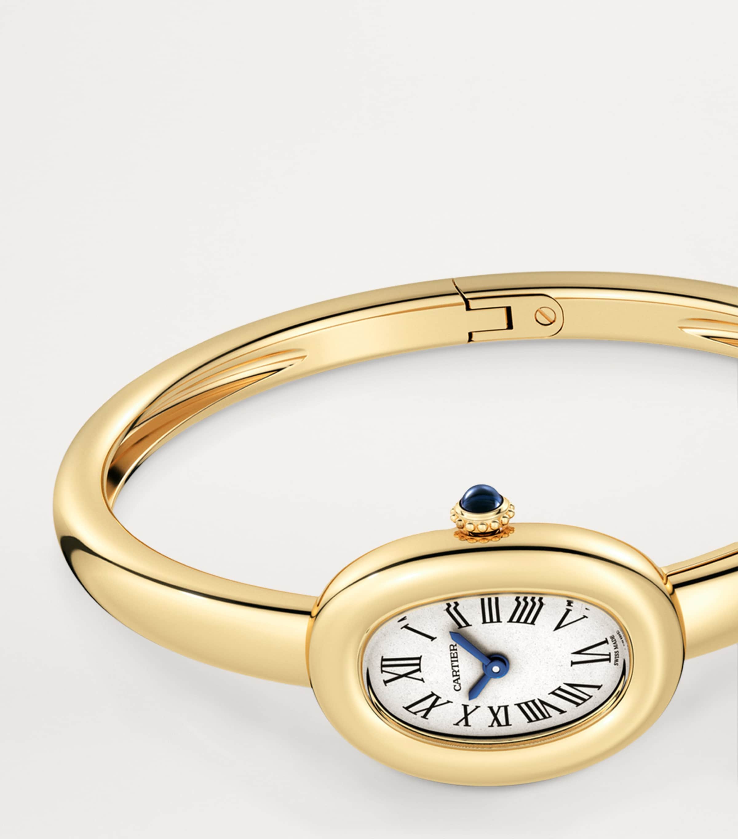 Mini Yellow Gold Baignoire Watch 18.7mm (Size 16) YELLOW GOLD Image 3