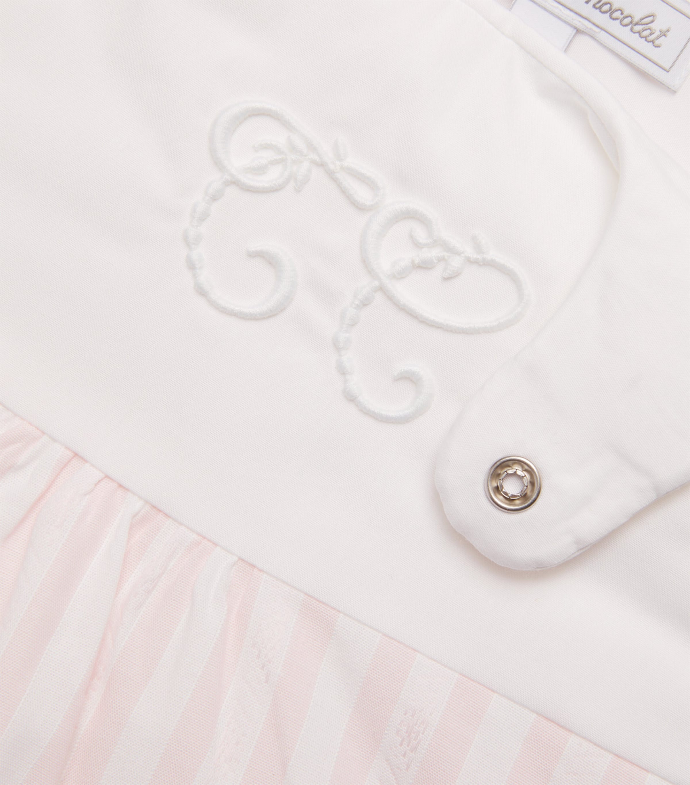 Tartine et Chocolat Cotton Striped Sleeping Bag Pink Image 4