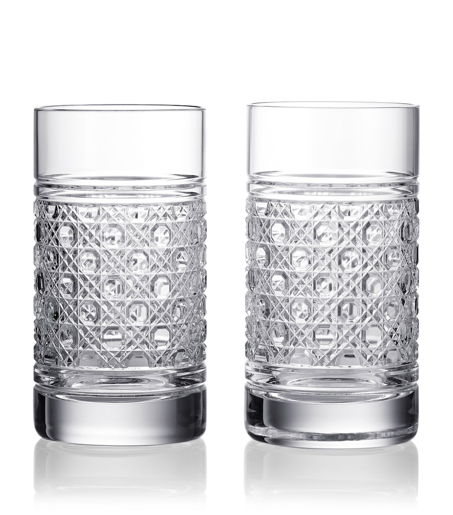 Set of 2 Opulence Highball Glasses (360ml) CLEAR Image 1
