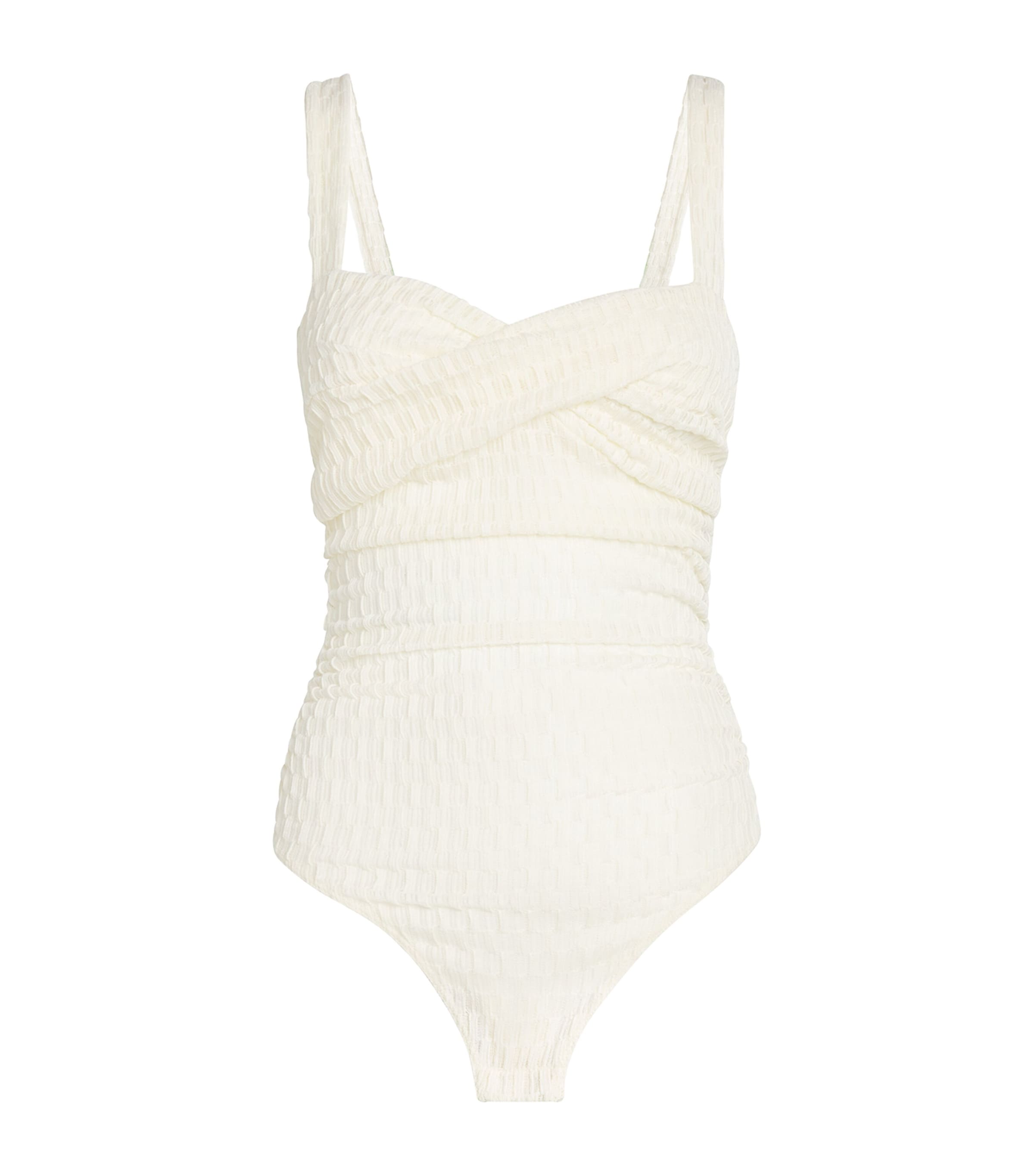 Camilla And Marc Sleeveless Davana Bodysuit In Ivory