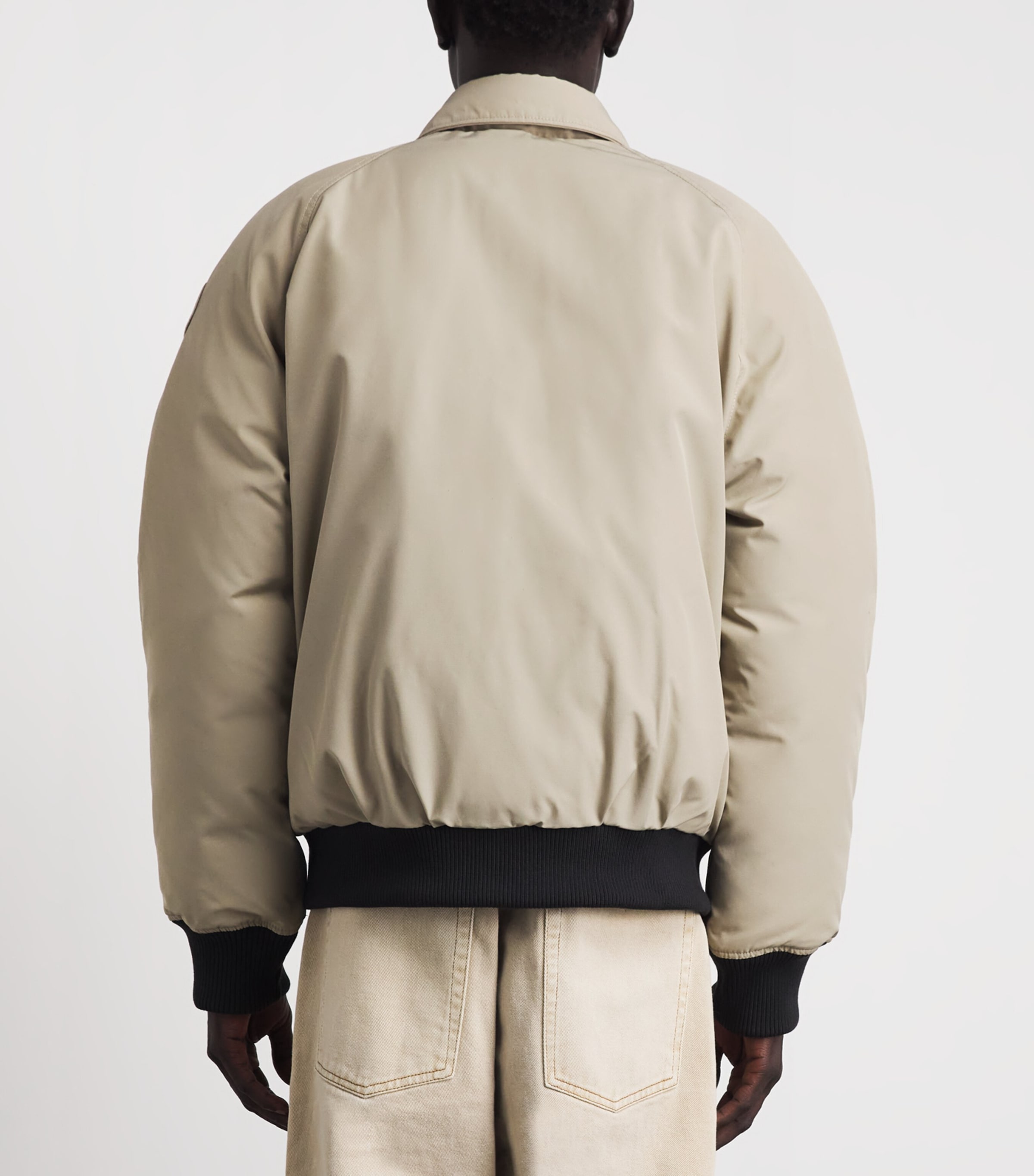 Canada Goose Mens Down Mimico Bomber Jacket Military Tan Image 5