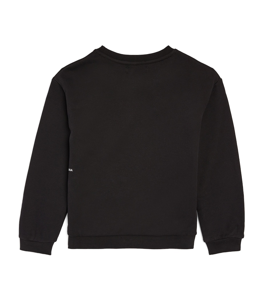 Organic Cotton 365 Sweatshirt (3-11 Years) BLACK Image 3