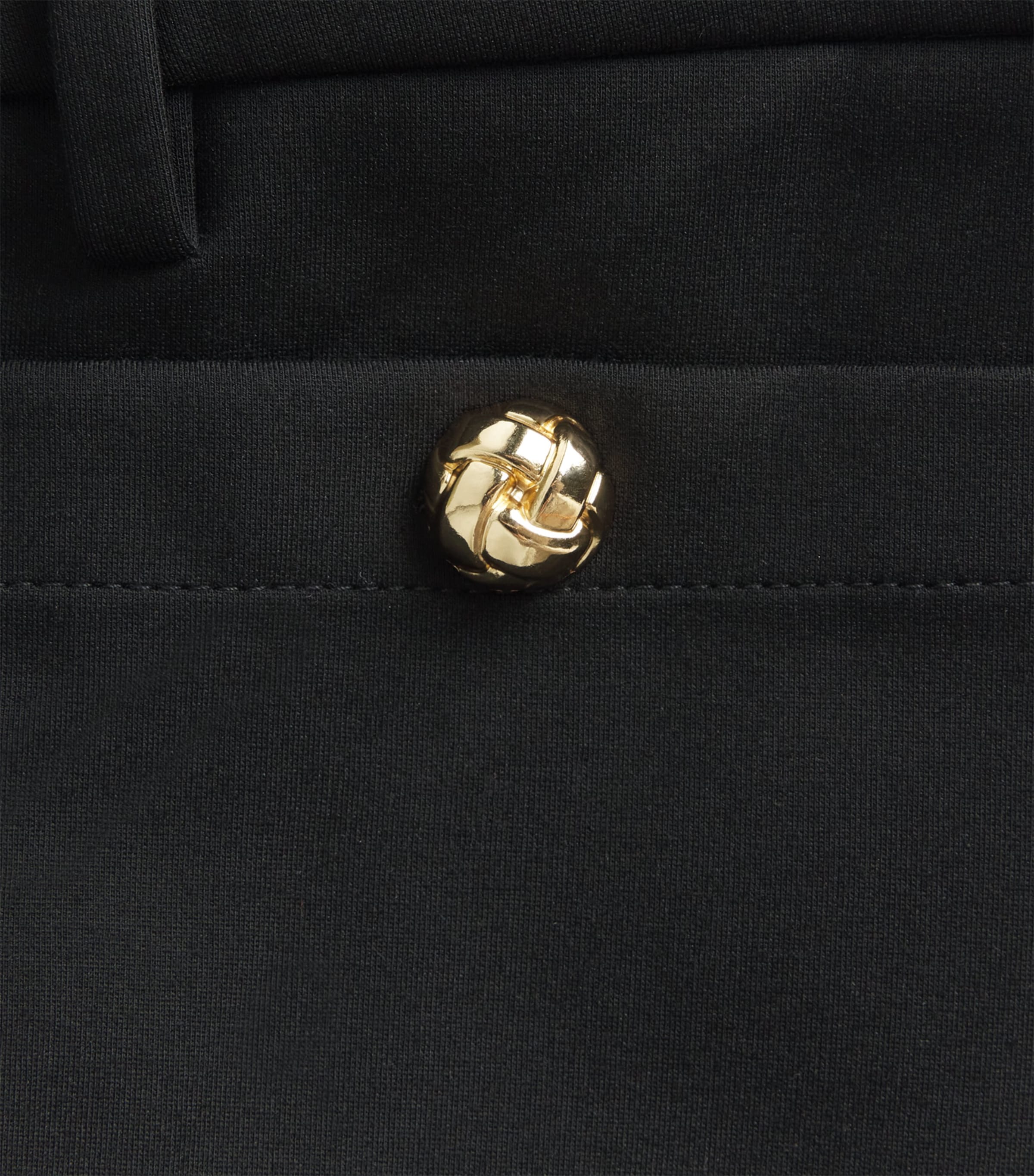 Wide-Leg Palazzo Trousers BLK Image 5