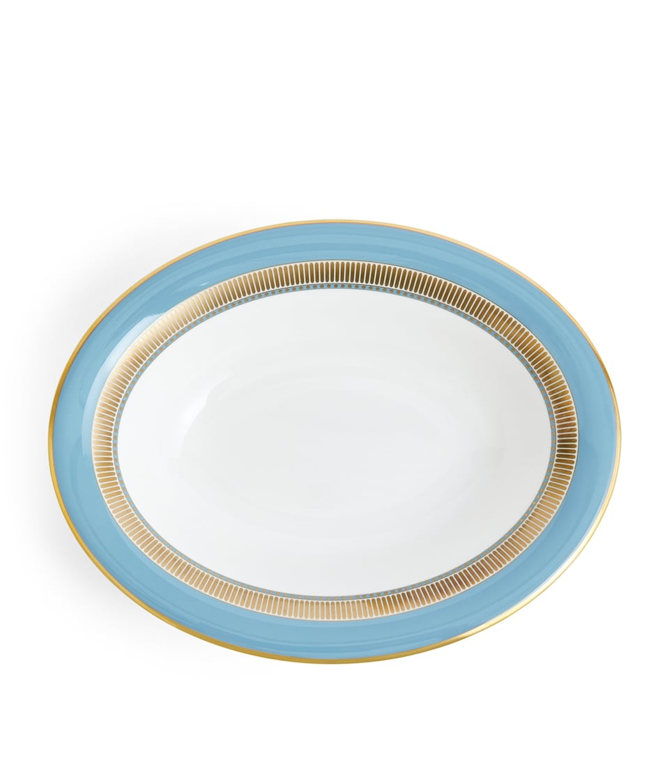 Bone China Helia Oval Dish (5cm)