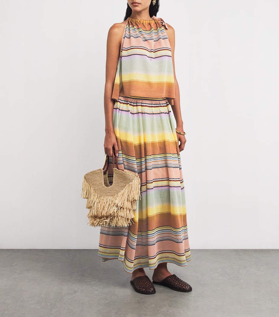 Coco Stripe Halter Top STP/STRIPE Image 2