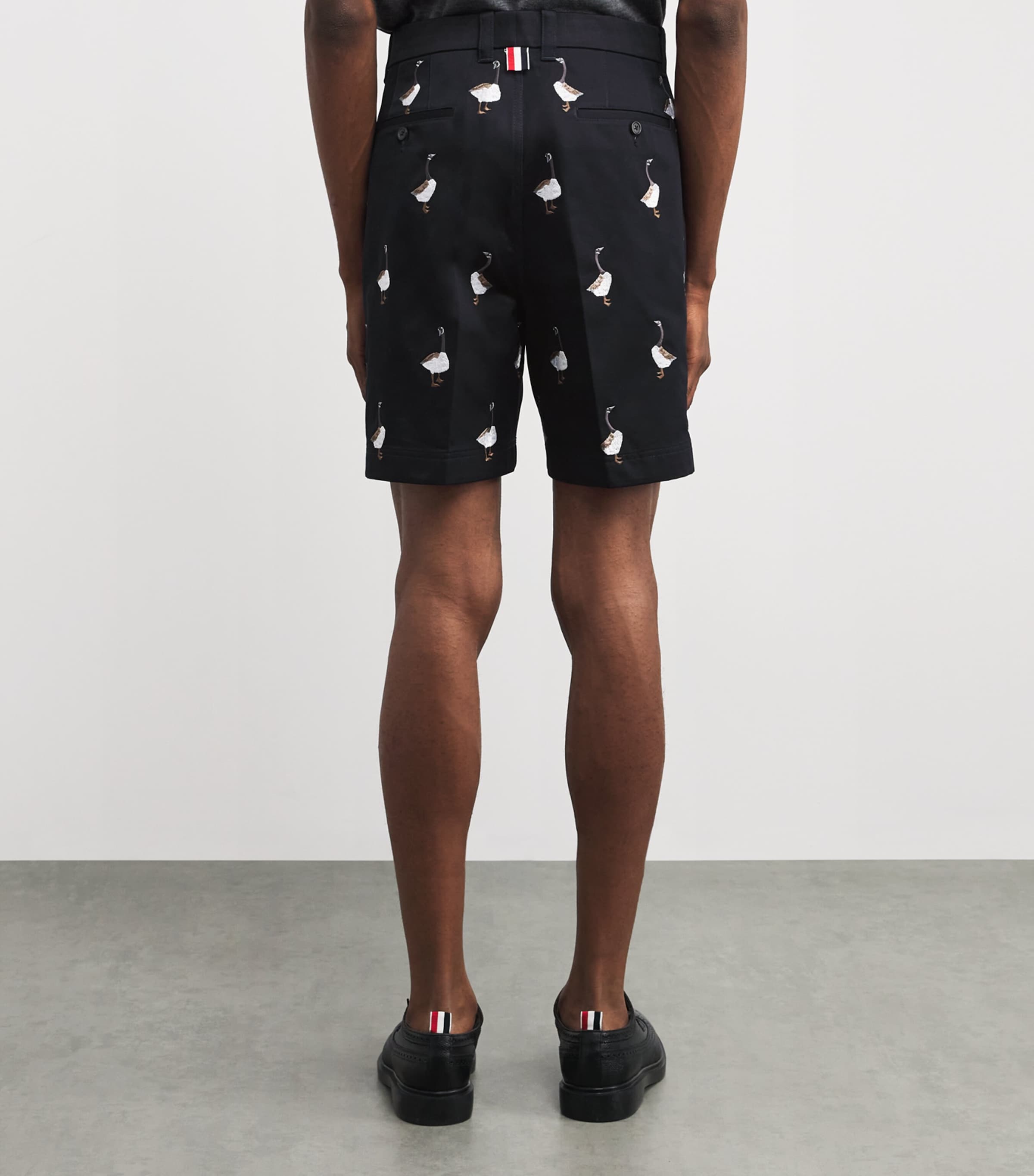 Cotton Utility Chino Shorts NAVY Image 4