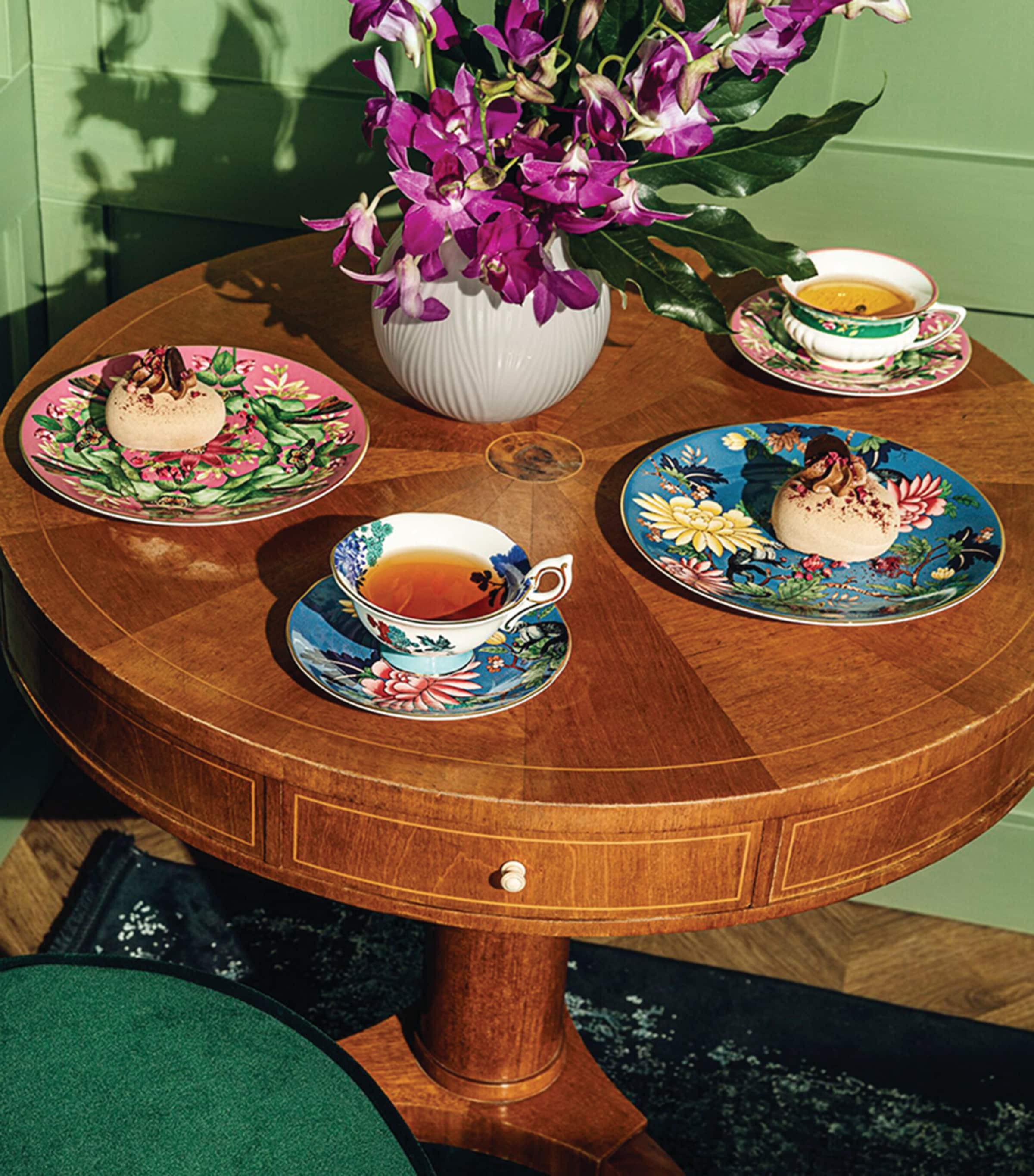 Wonderlust Pink Lotus Plate (20cm) MULTI Image 2