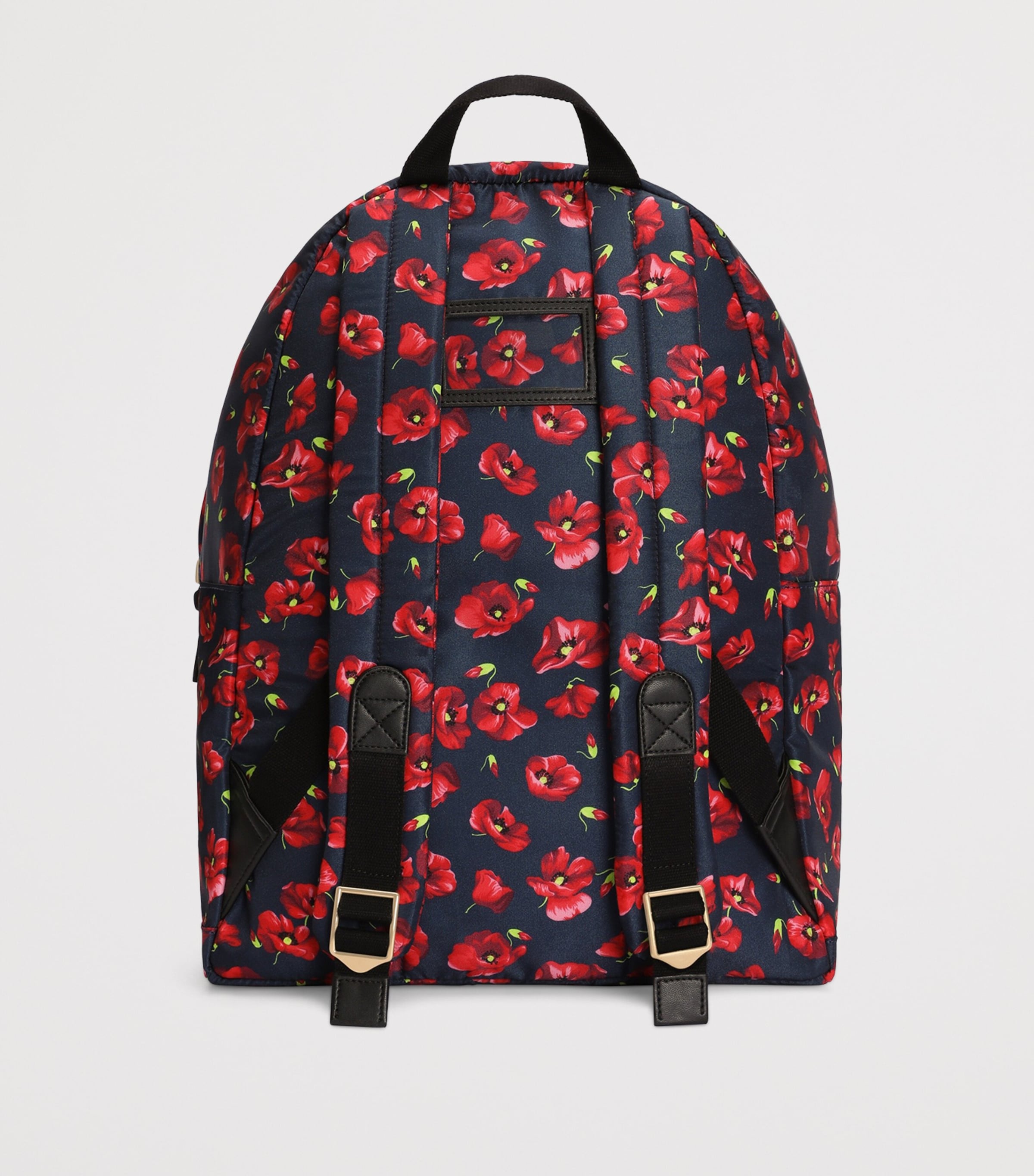Dolce&Gabbana Kids Floral Print Backpack Papavero Picc Image 3