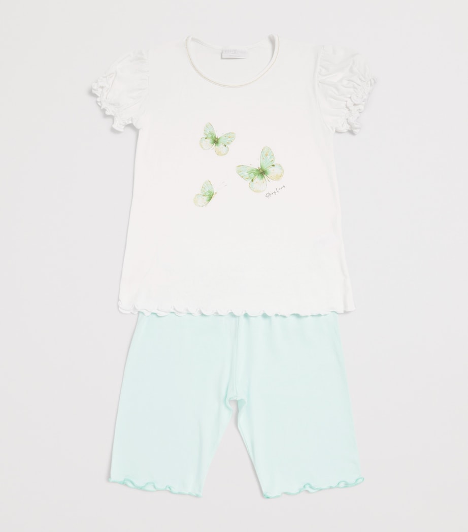 Butterfly Pyjama Set (4-14 Years) BIANCO Image 3