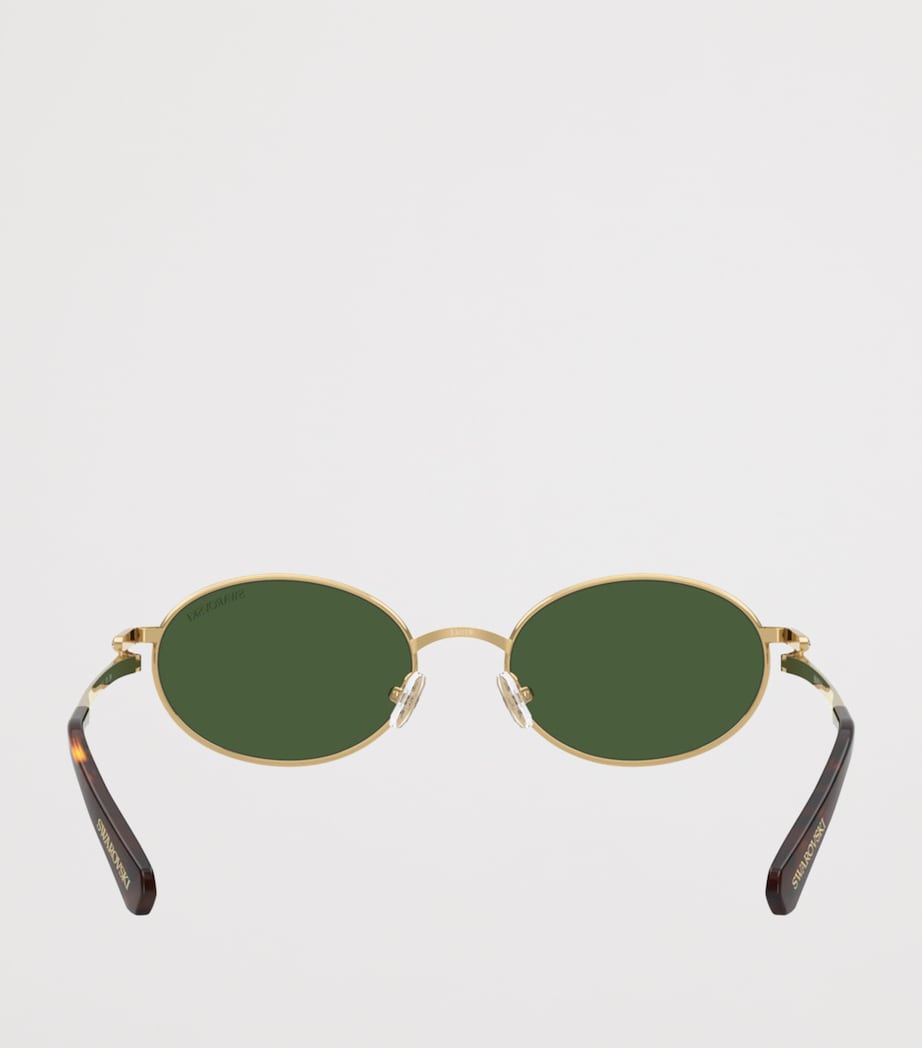 Swarovski SK7033 Oval Sunglasses Image 4