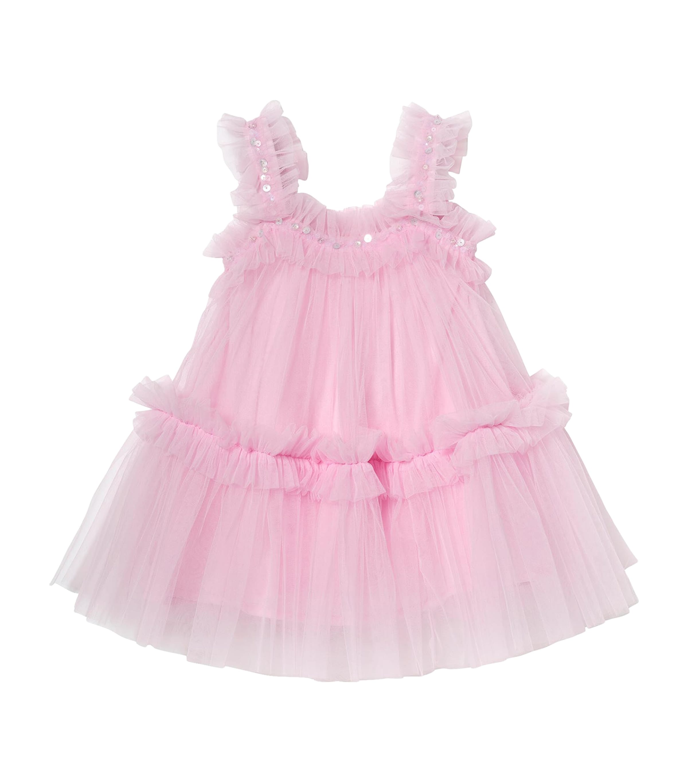 Tutu Du Monde Tulle Petit Four Dress (0-24 Months) Pink Perfume Image 1