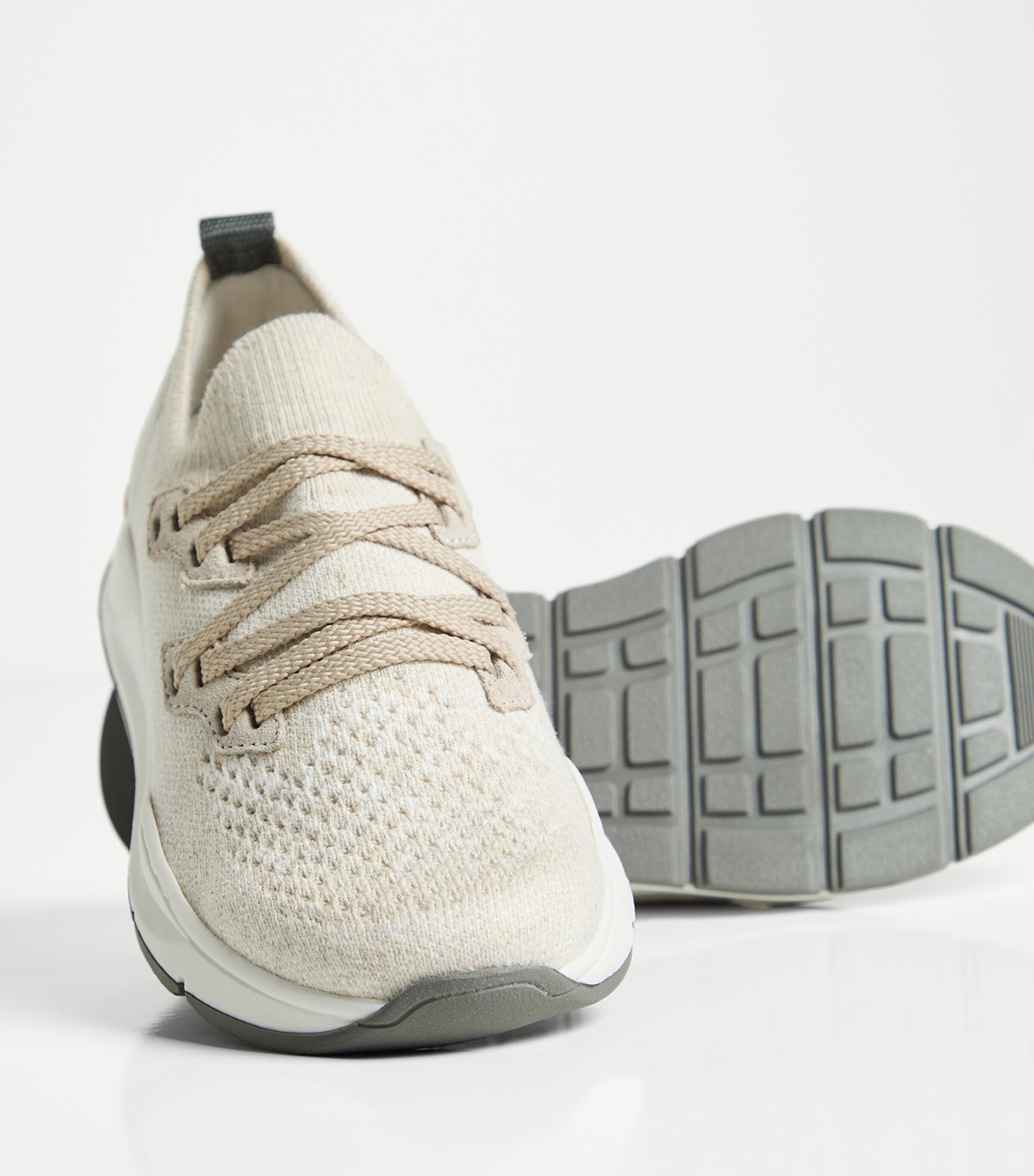 スニーカー BRUNELLO CUCINELLI Cotton knitsuede sneakers Brunello Cucinelli - Cotton Knit Sneaker in Panama