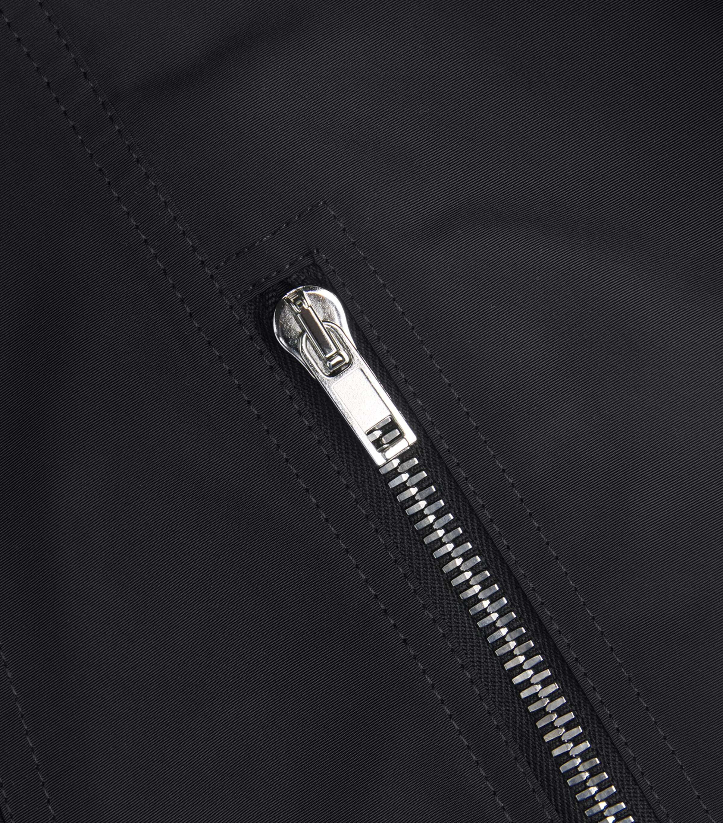 V-Neck Safety Bomber Jacket 09/BLACK Image 5