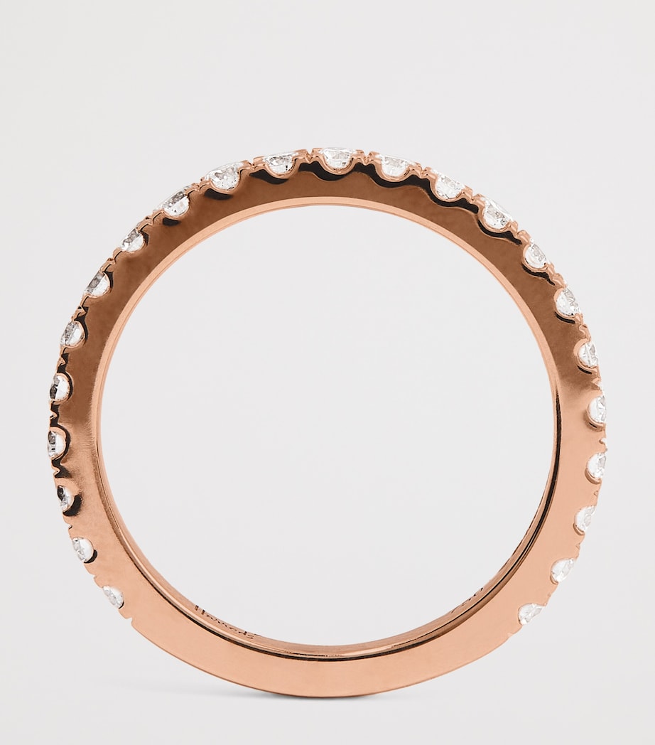Rose Gold and Diamond Eternity Ring (0.45ct) ROSE GOLD Image 3