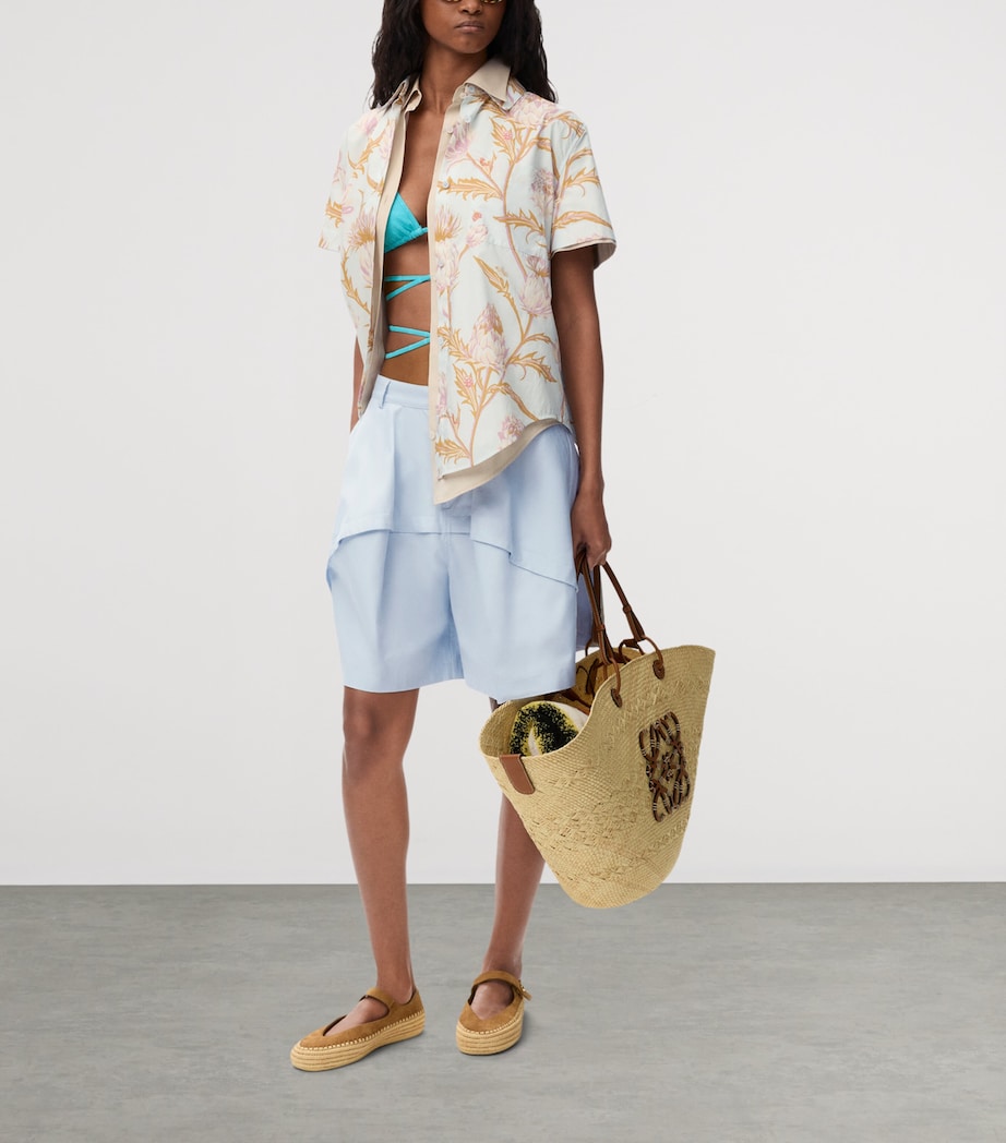 LOEWE Womens x Paula's Ibiza Artichoke Short-Sleeve Shirt Image 2