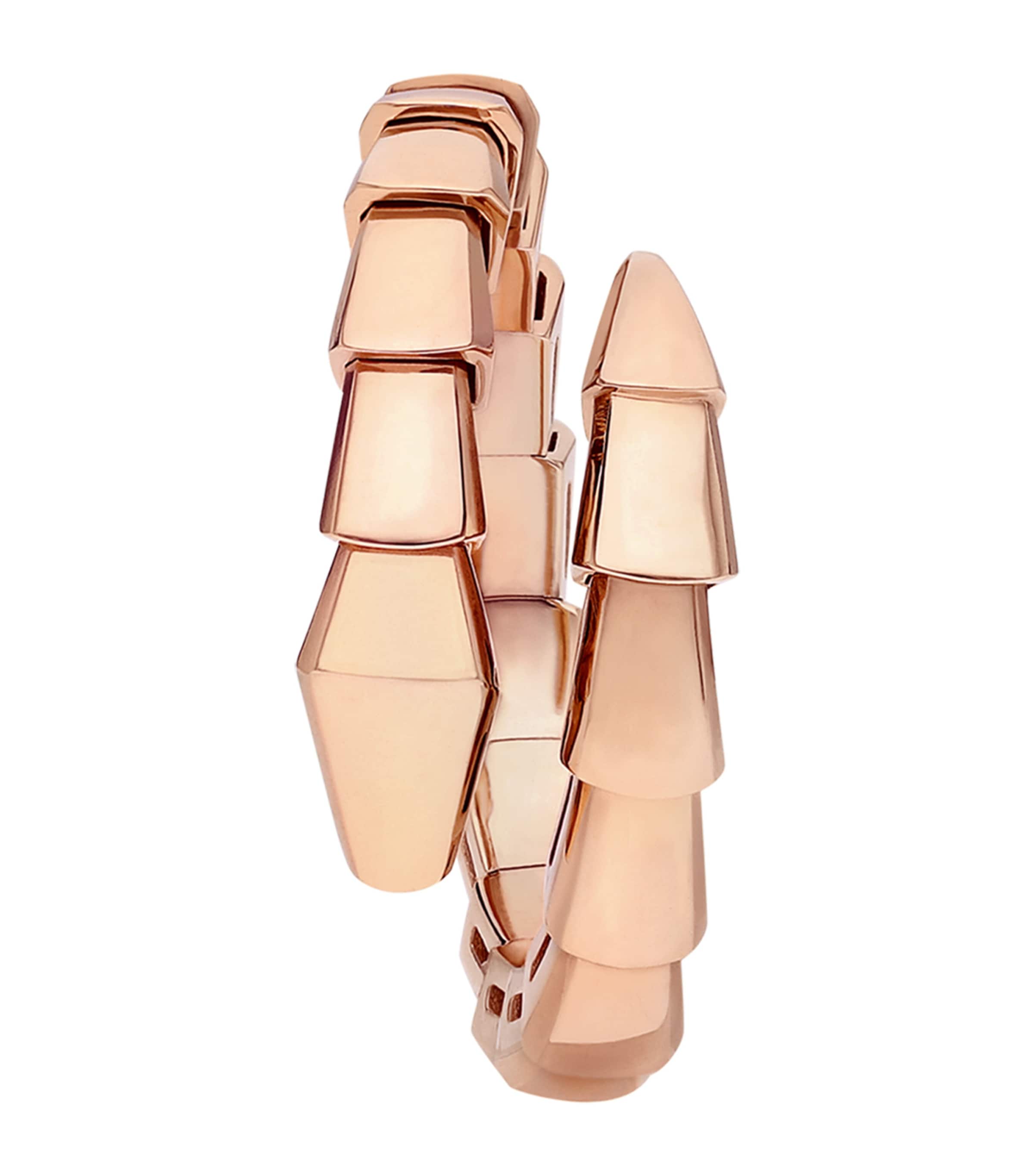 Rose Gold Serpenti Viper Ring PINK GOLD Image 2