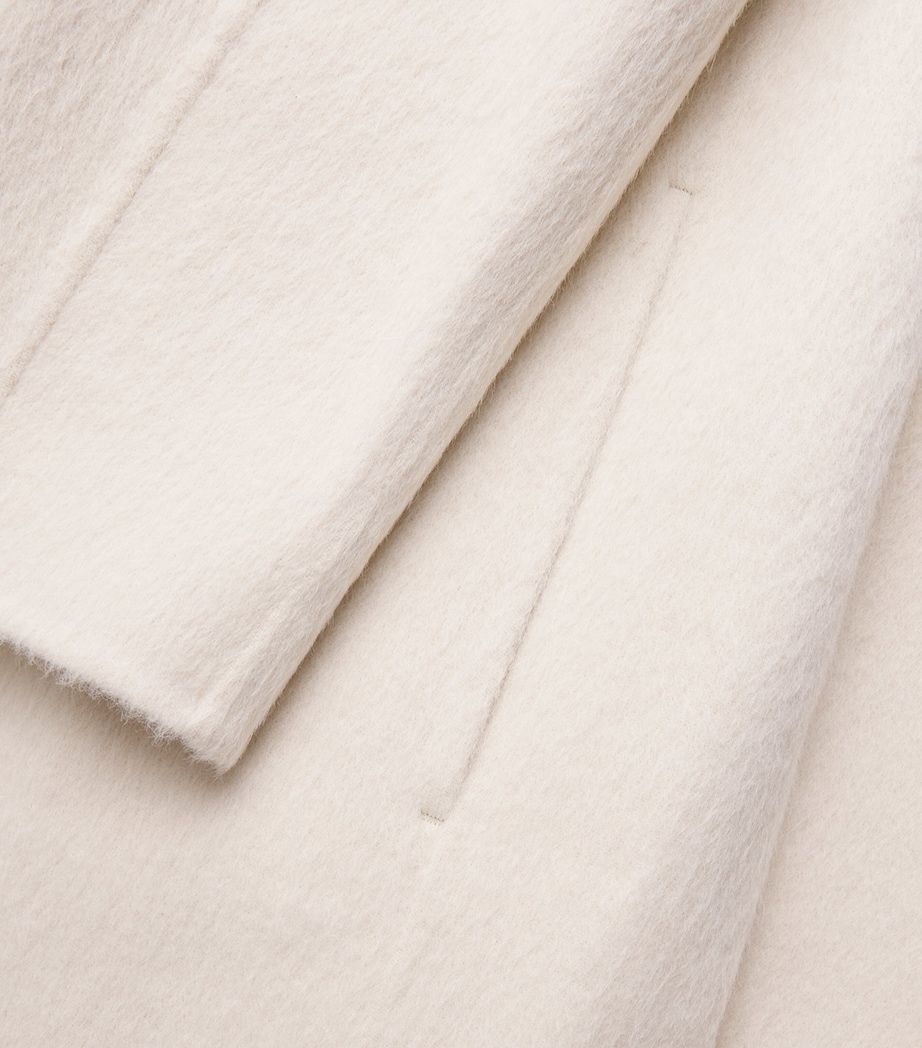 Alpaca-Wool-Silk Yves Coat AFFOGATO Image 5