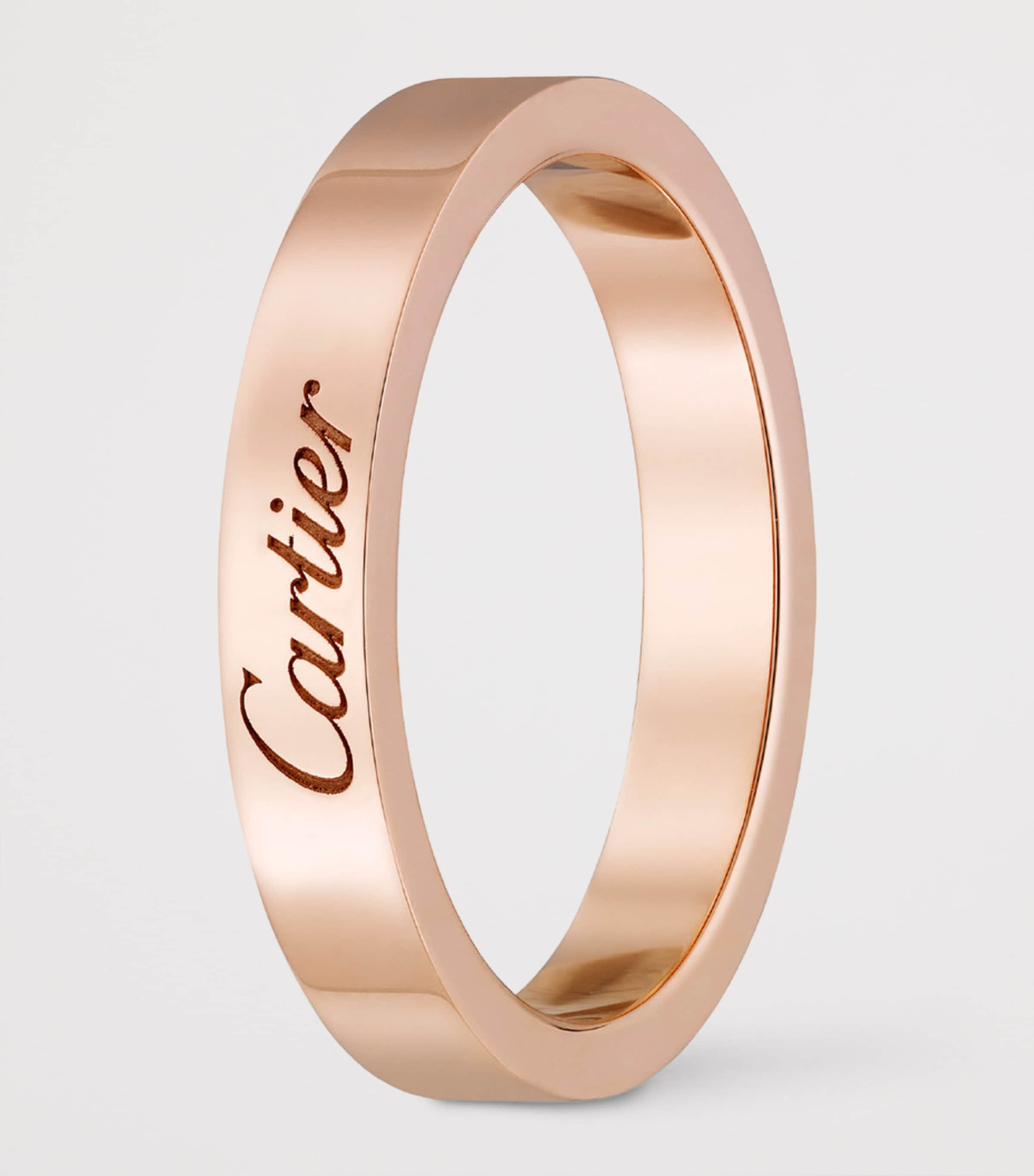 Cartier Rose Gold C de Cartier Wedding Band (3mm) Rose Gold Image 5