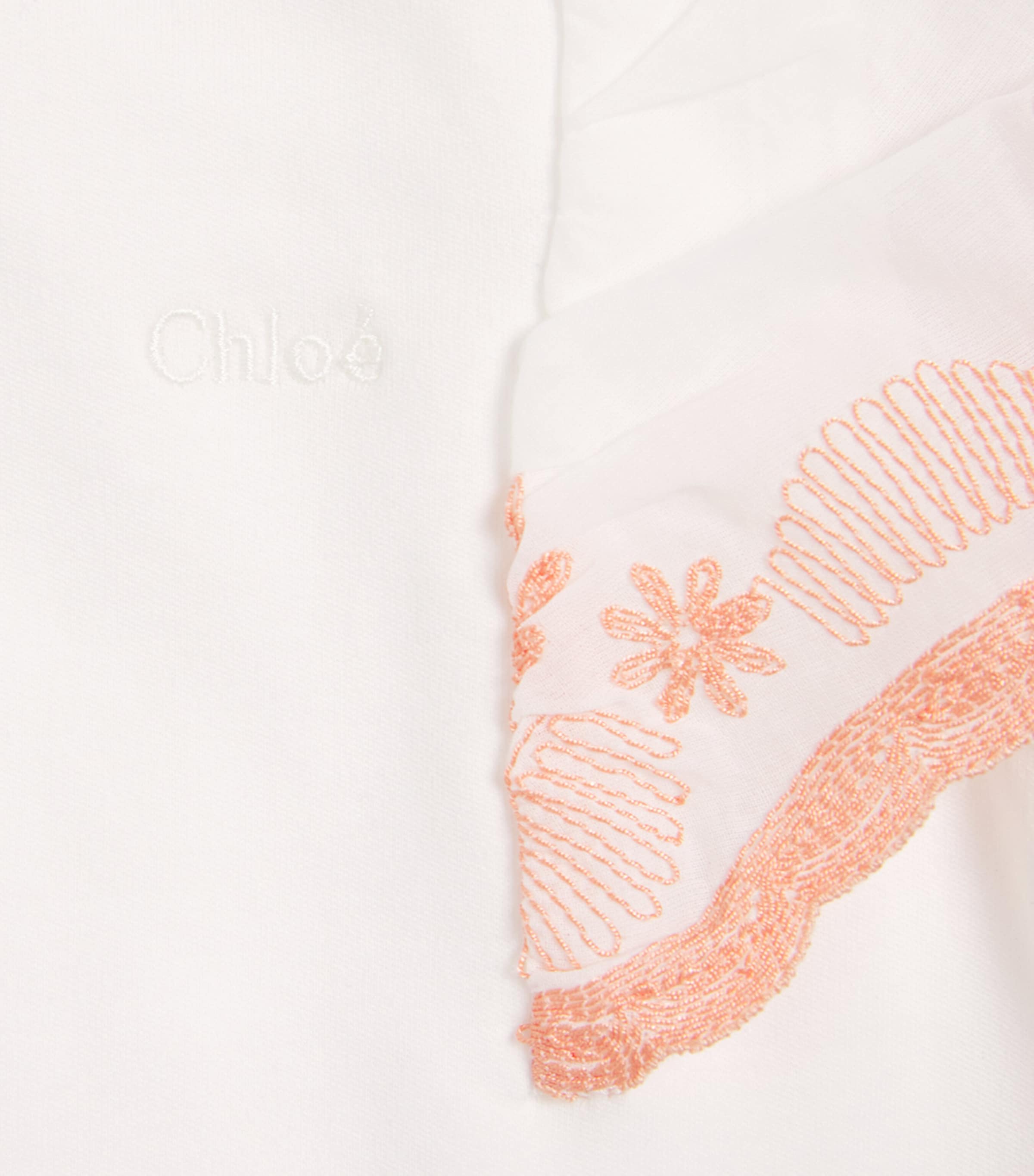 Cotton Ruffled T-Shirt (4-14 Years) C21238/117OFFWHITE Image 3