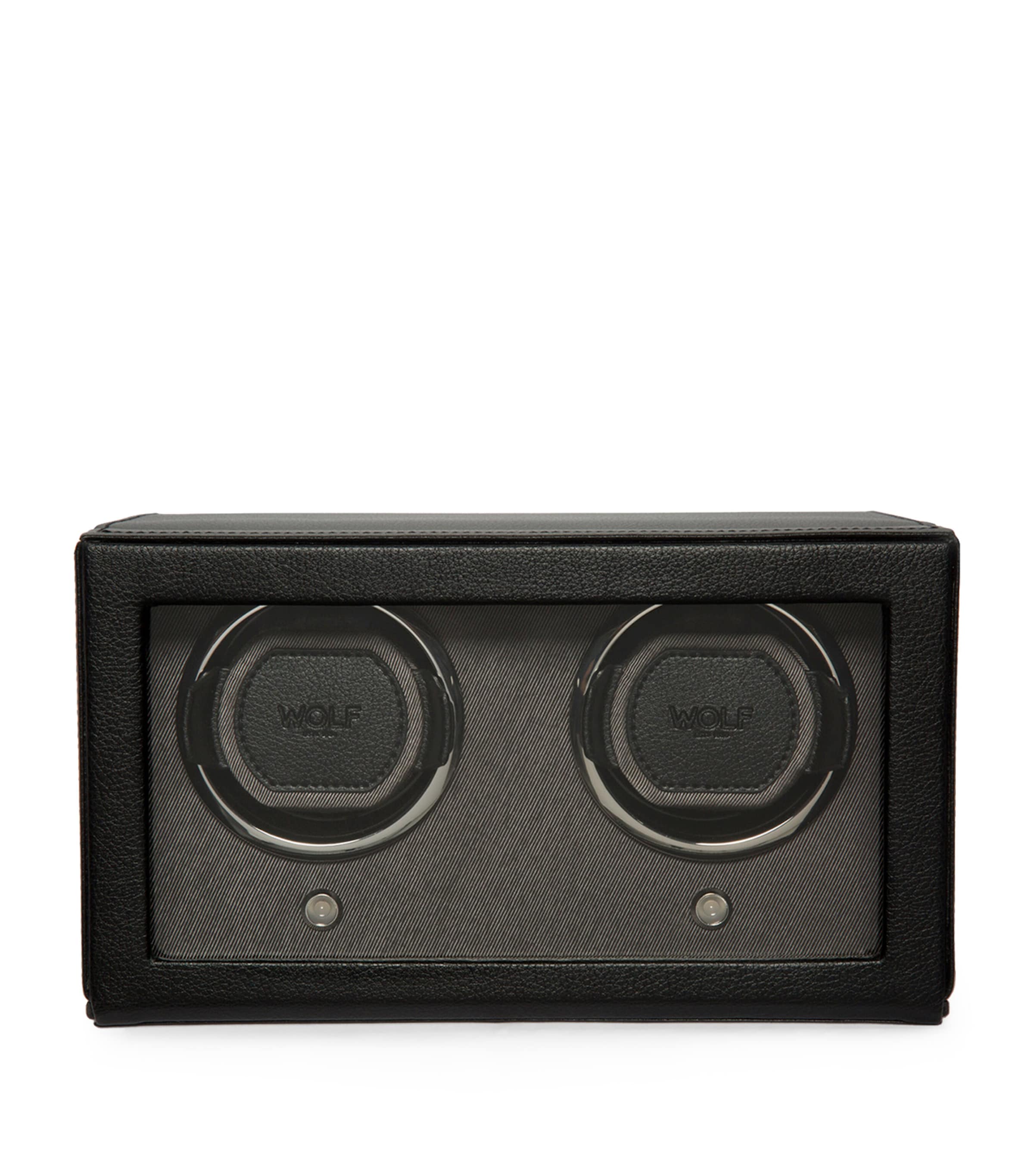 Cub Double Watch Winder with Cover BLACK Image 1
