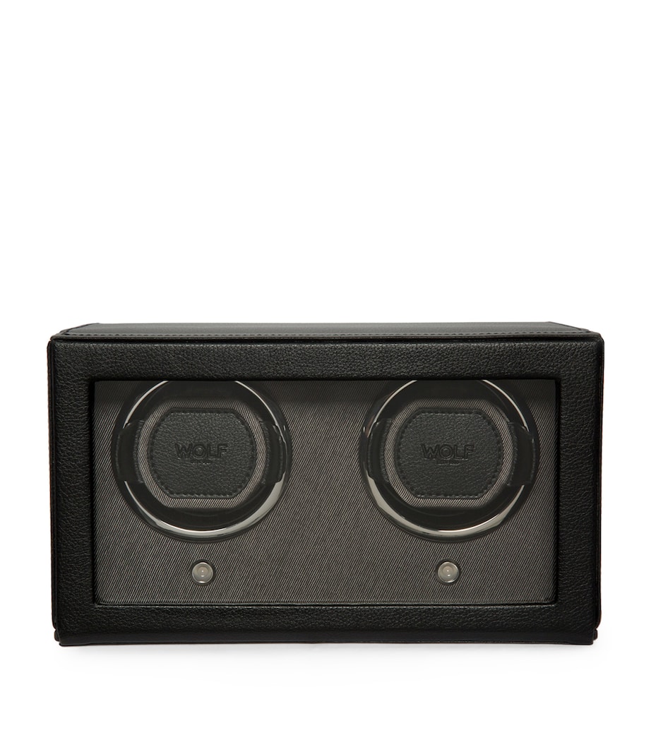 Cub Double Watch Winder with Cover BLACK Image 1