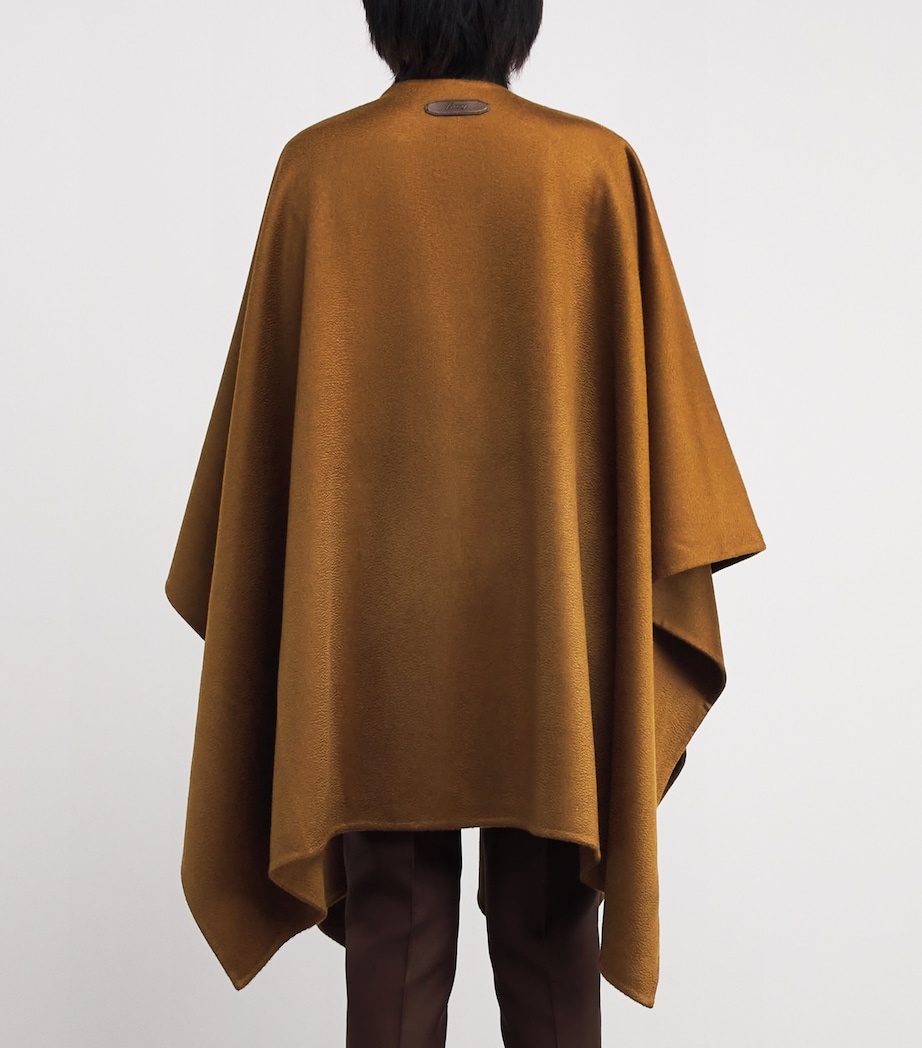 Cashmere Double-Faced Cape 2400 Image 4