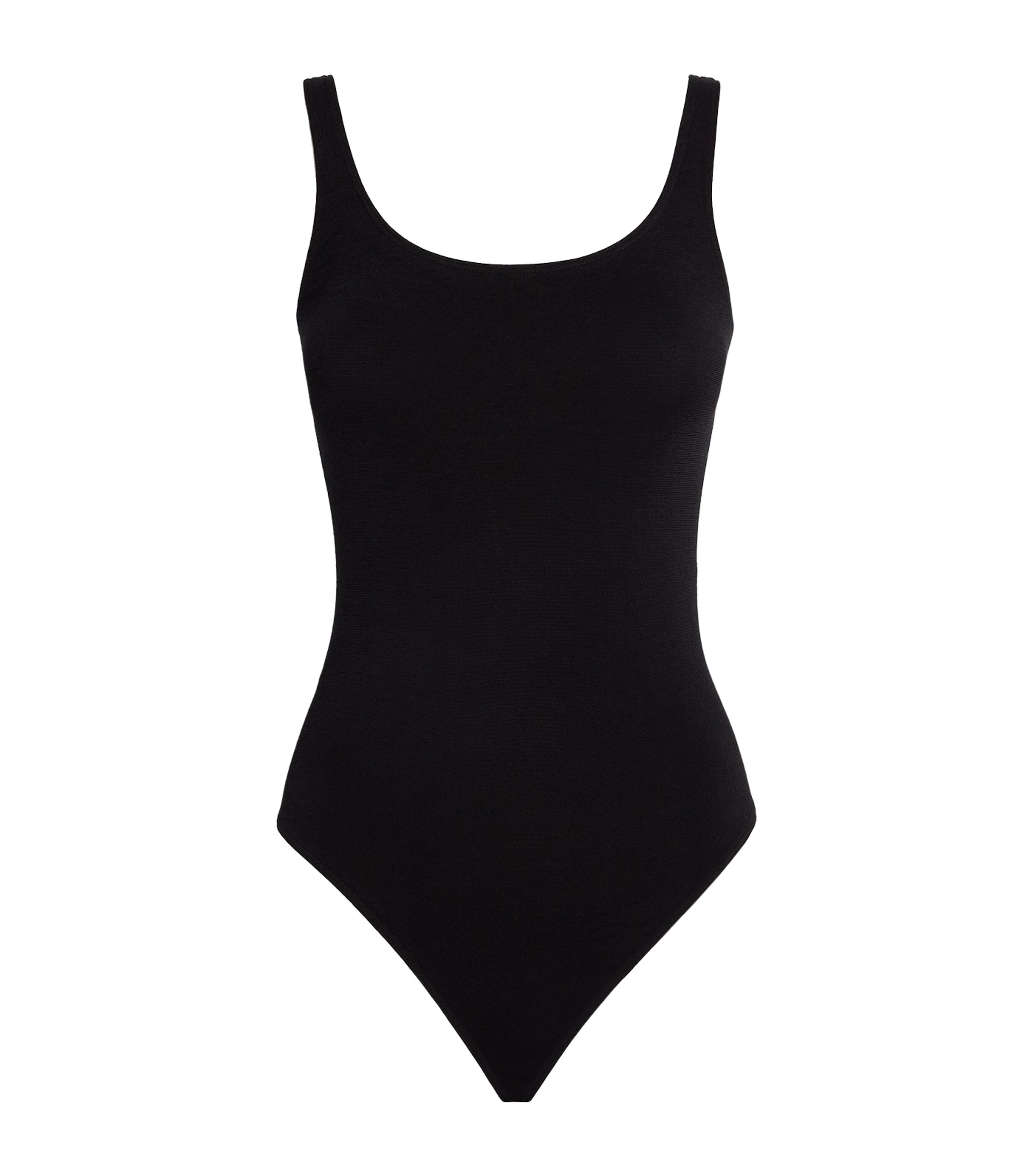 Shop Wolford Jamaica String Bodysuit In Black