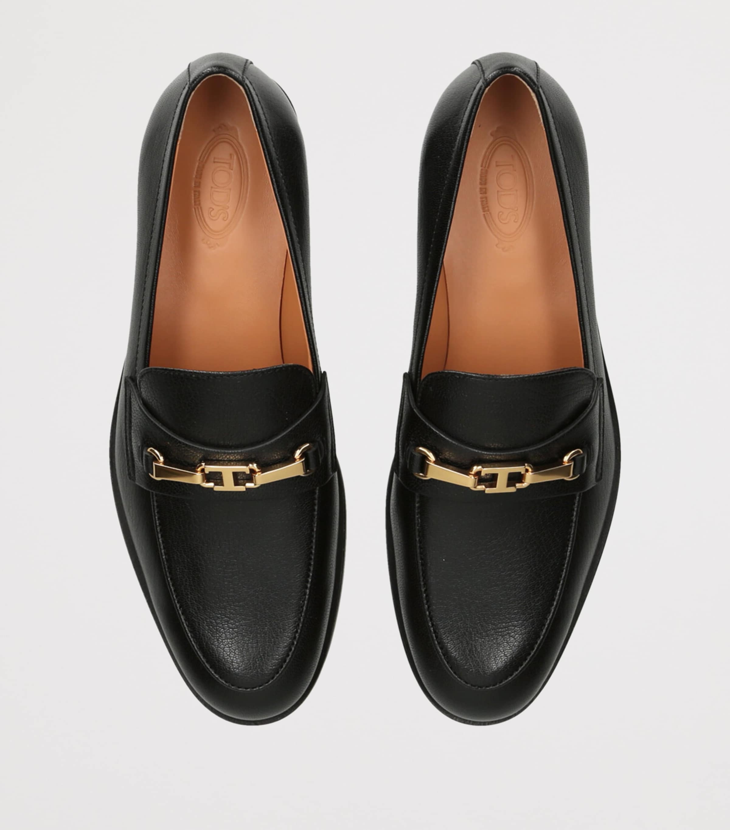 Leather Cuoio Loafers BLACK Image 4