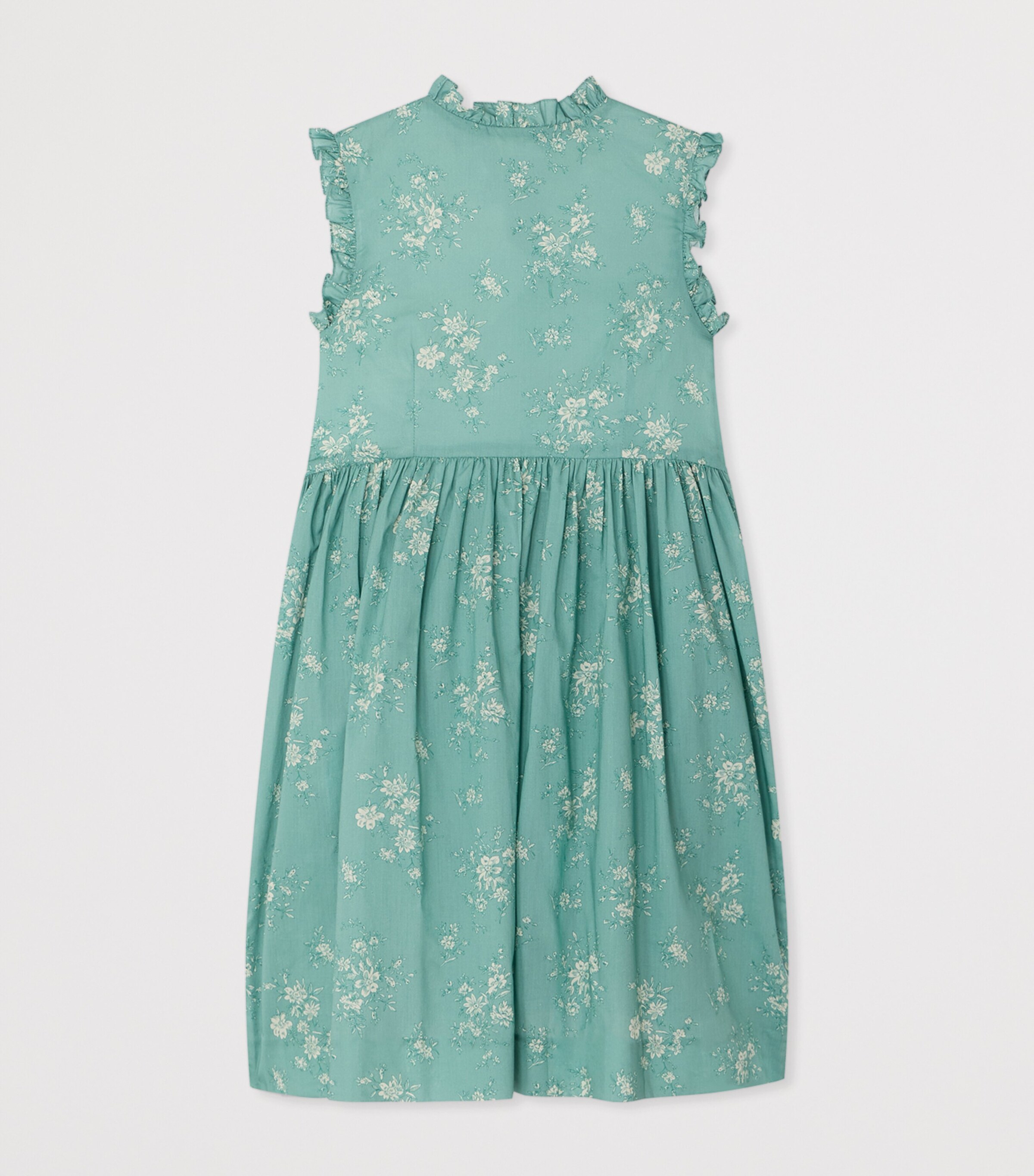 Cotton Fabiola Dress (10-14 Years) FL EMERAUDE Image 2