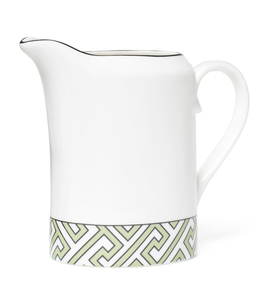 Maze Milk Jug GREEN Image 1