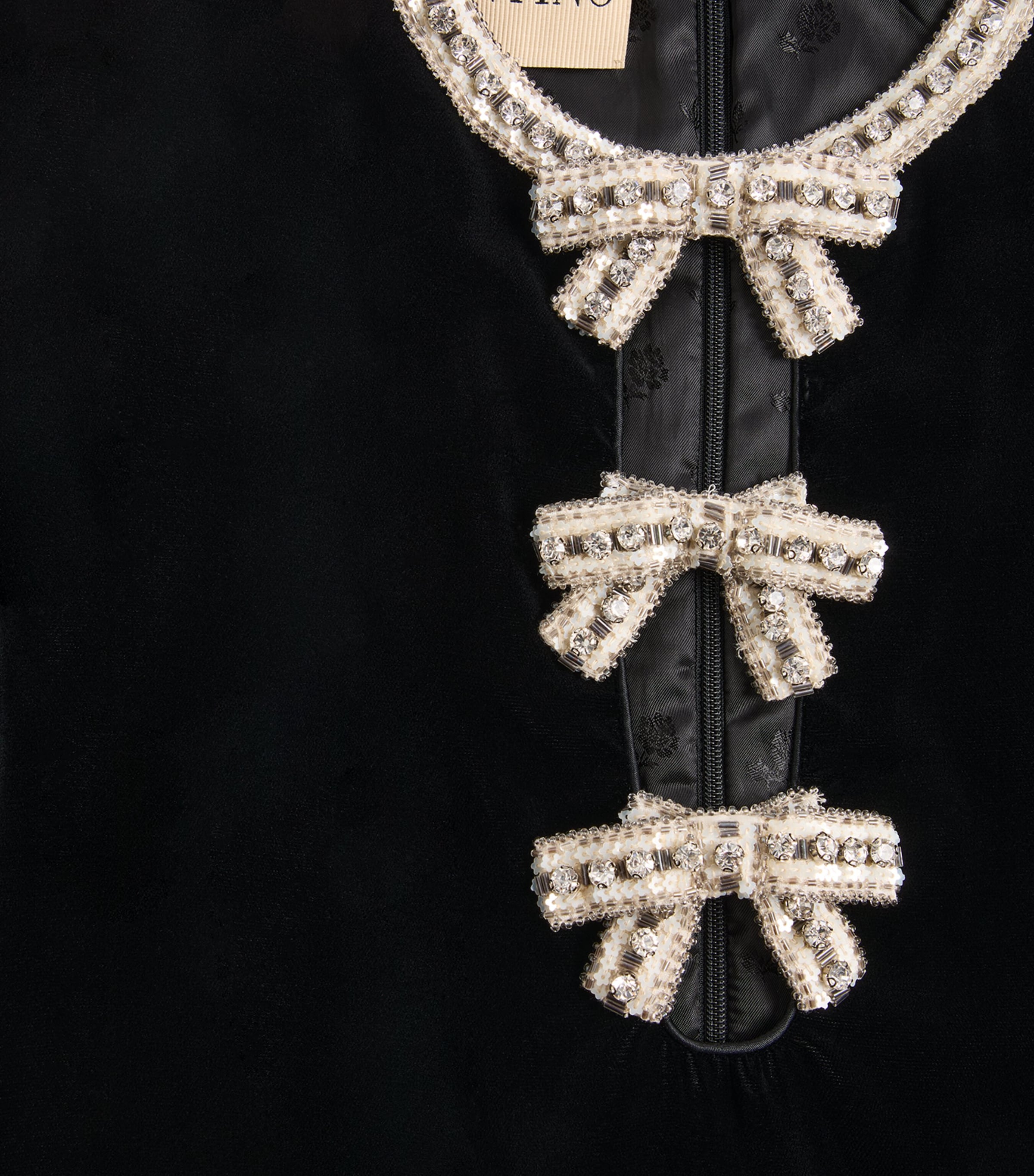 Embellished Mini Dress NUD Image 7