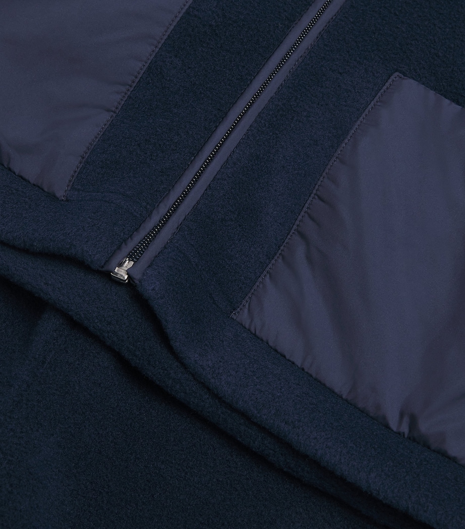 Fleece Sweatshirt and Trousers Set (2-14 Years) 4949DARK BLUE/DK BLU Image 4