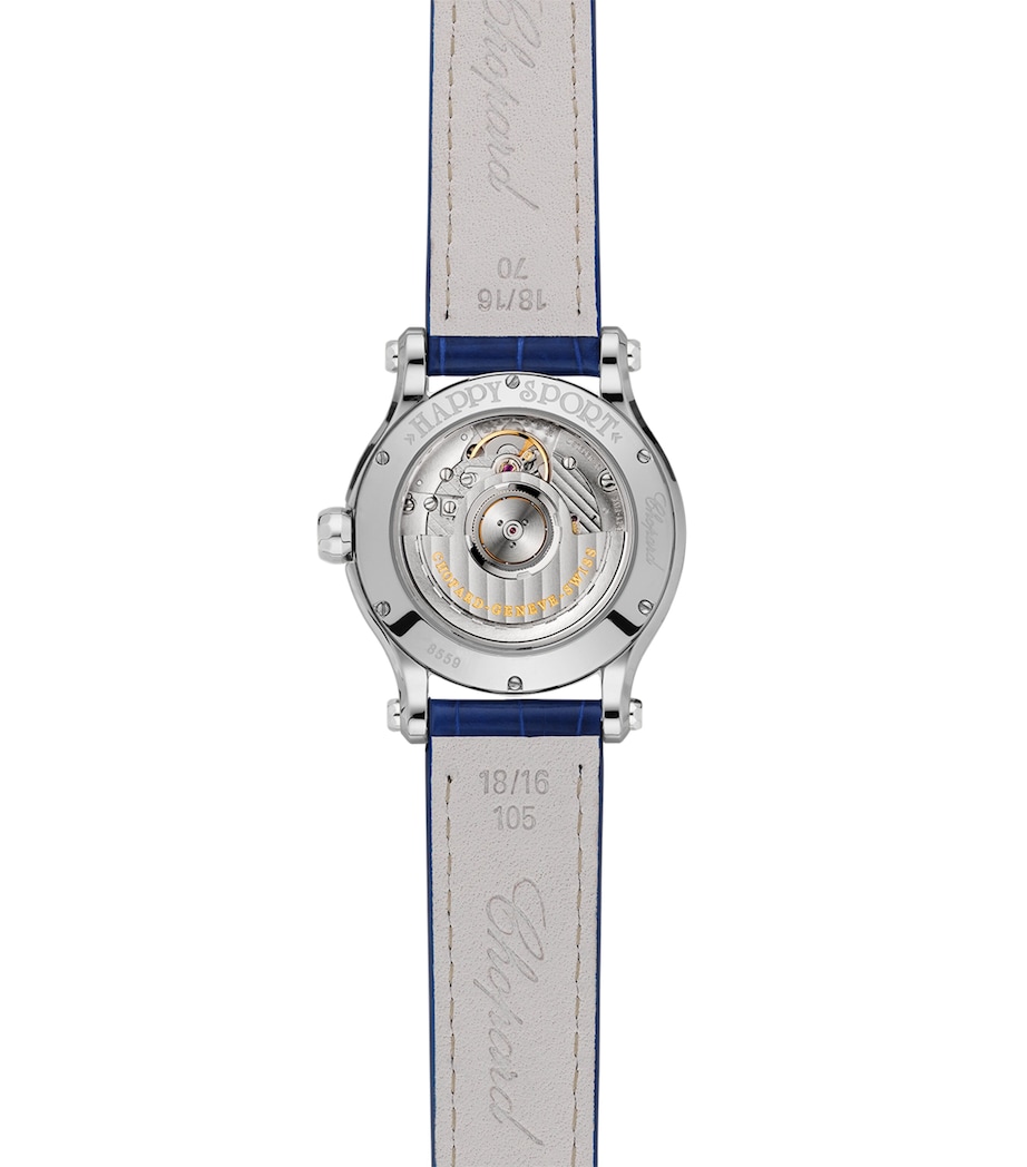 Stainless Steel and Diamond Happy Sport Sun, Moon and Stars Watch 36mm STAINLESS STEEL Image 3