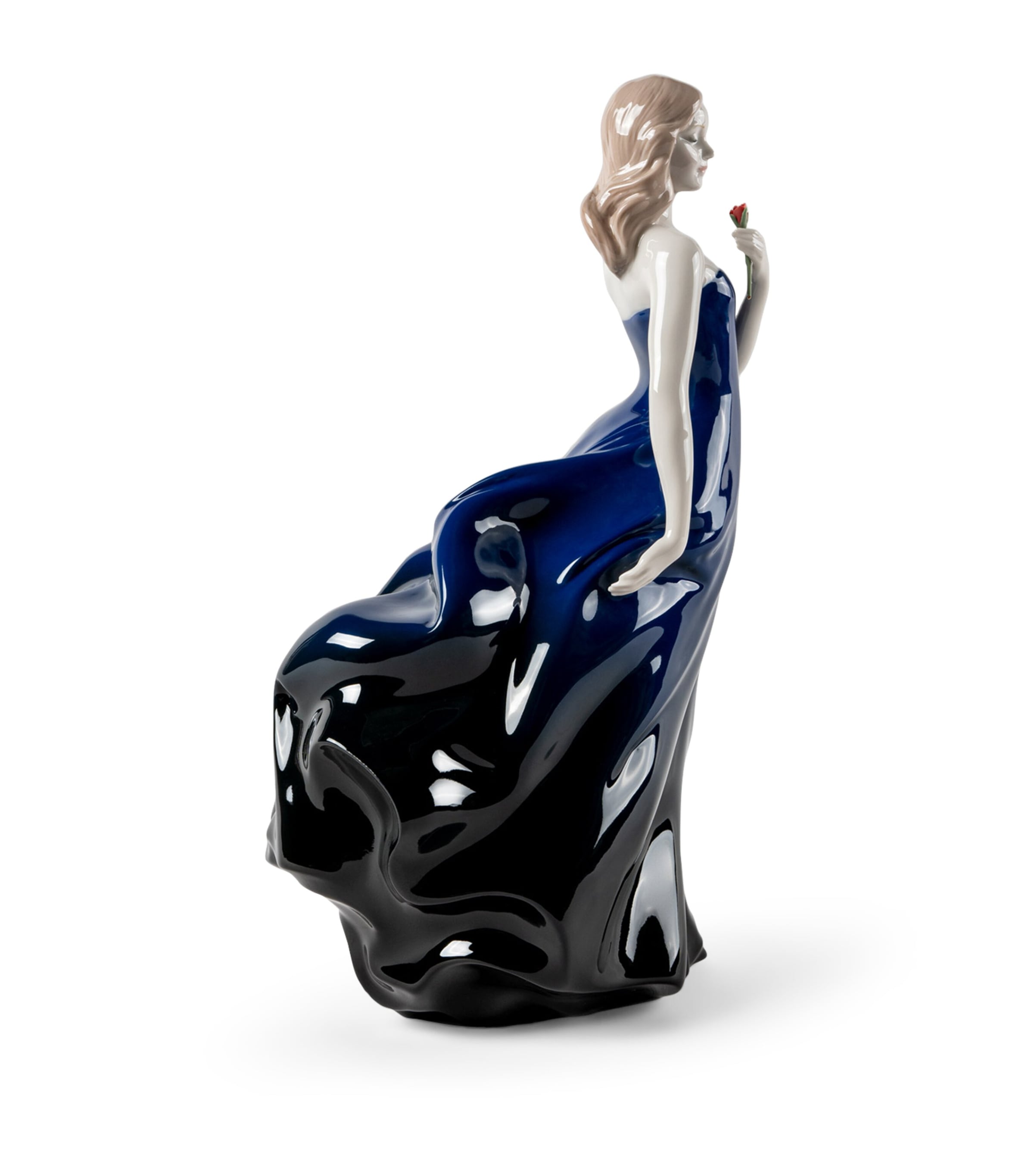 Lladró Porcelain Rose Ball Sculpture Image 3