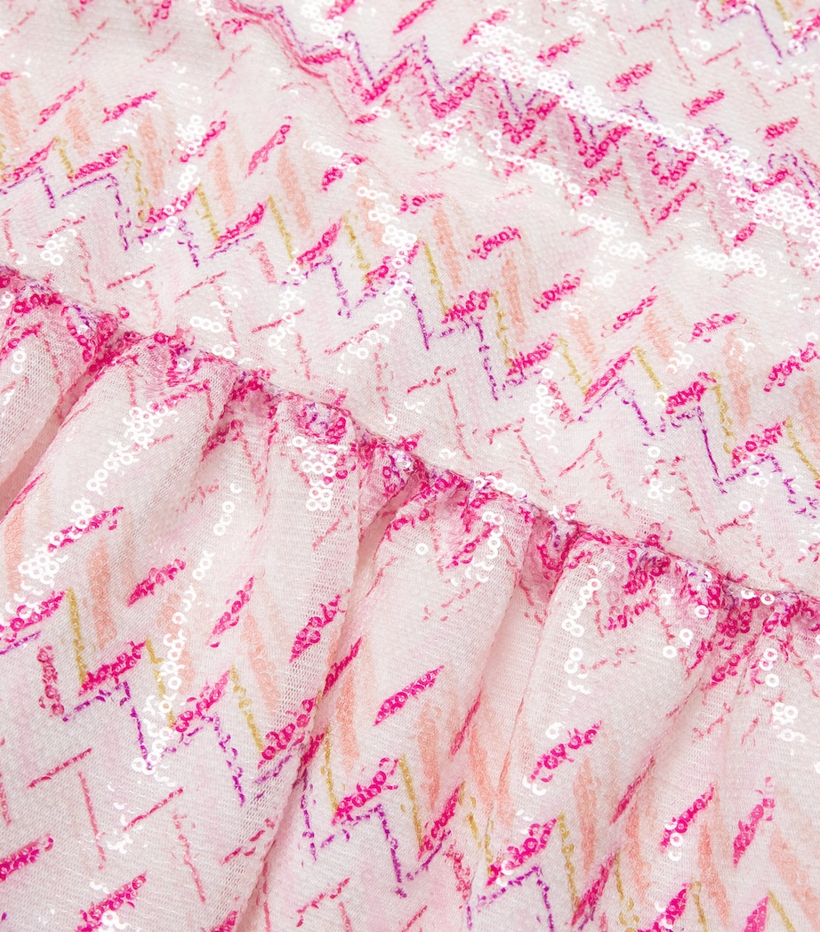 Missoni Kids Sequinned Zigzag Dress (4-14 Years) Image 3