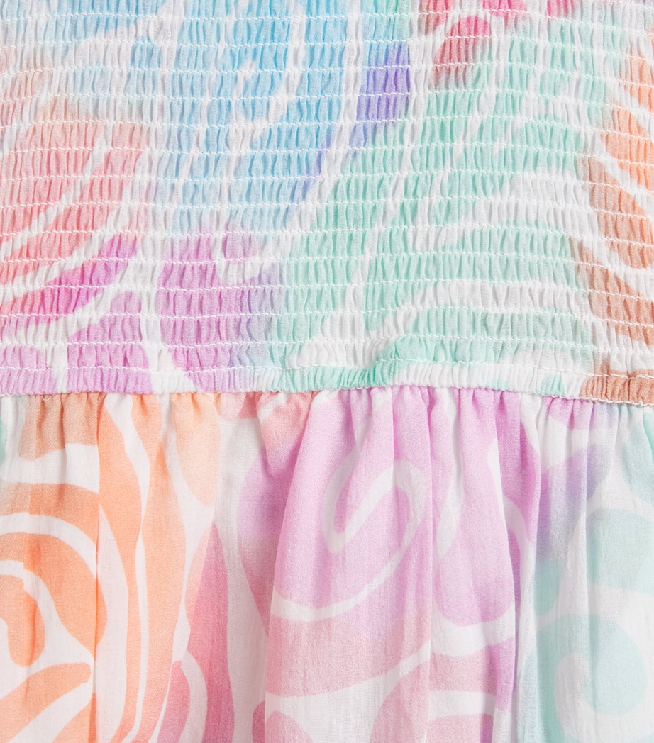 Stella McCartney Kids Cotton Abstract Print Dress (3-14+ Years) Image 3