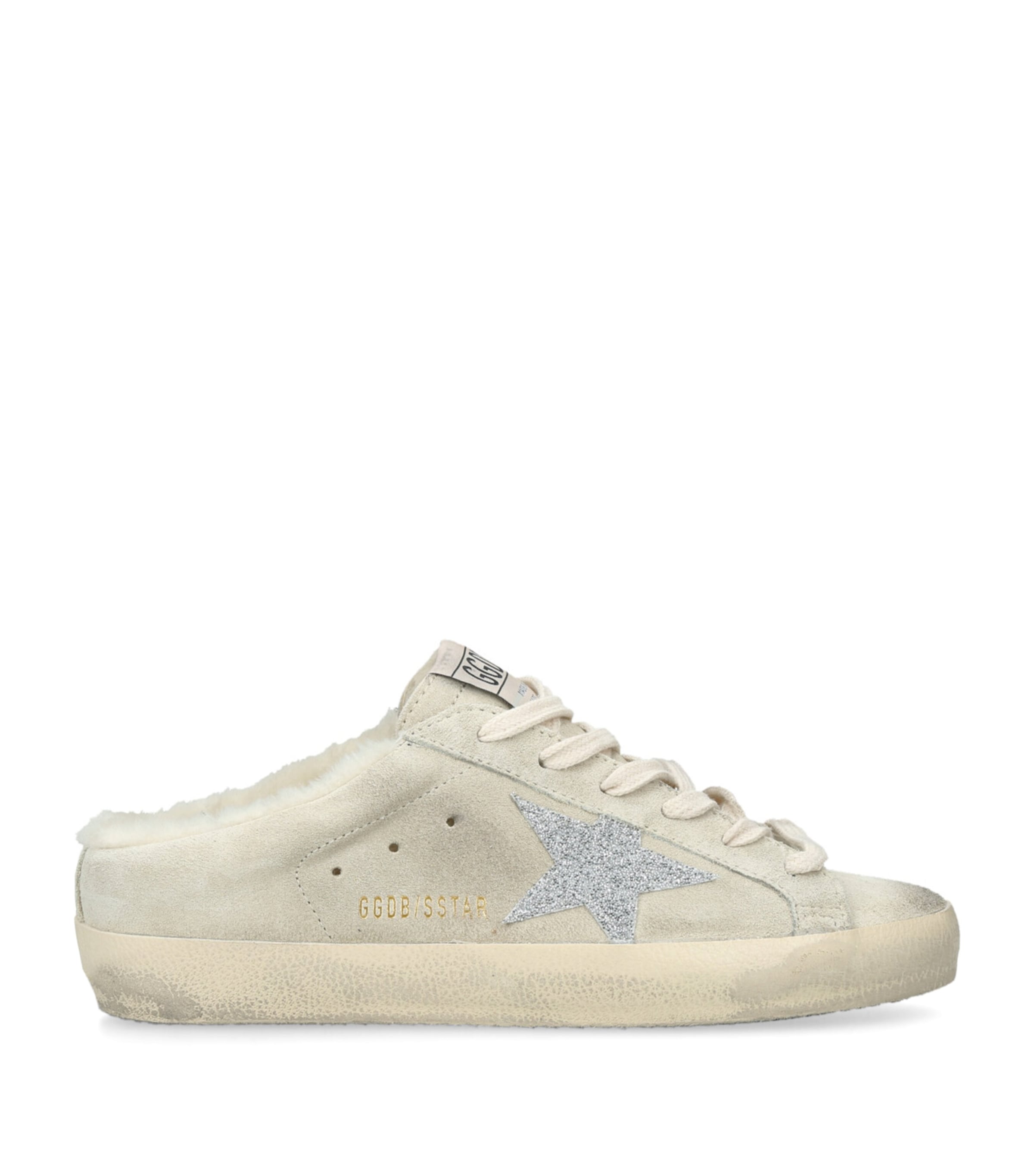 Golden Goose Suede Super-Star Sabot Sneakers White/comb Image 1