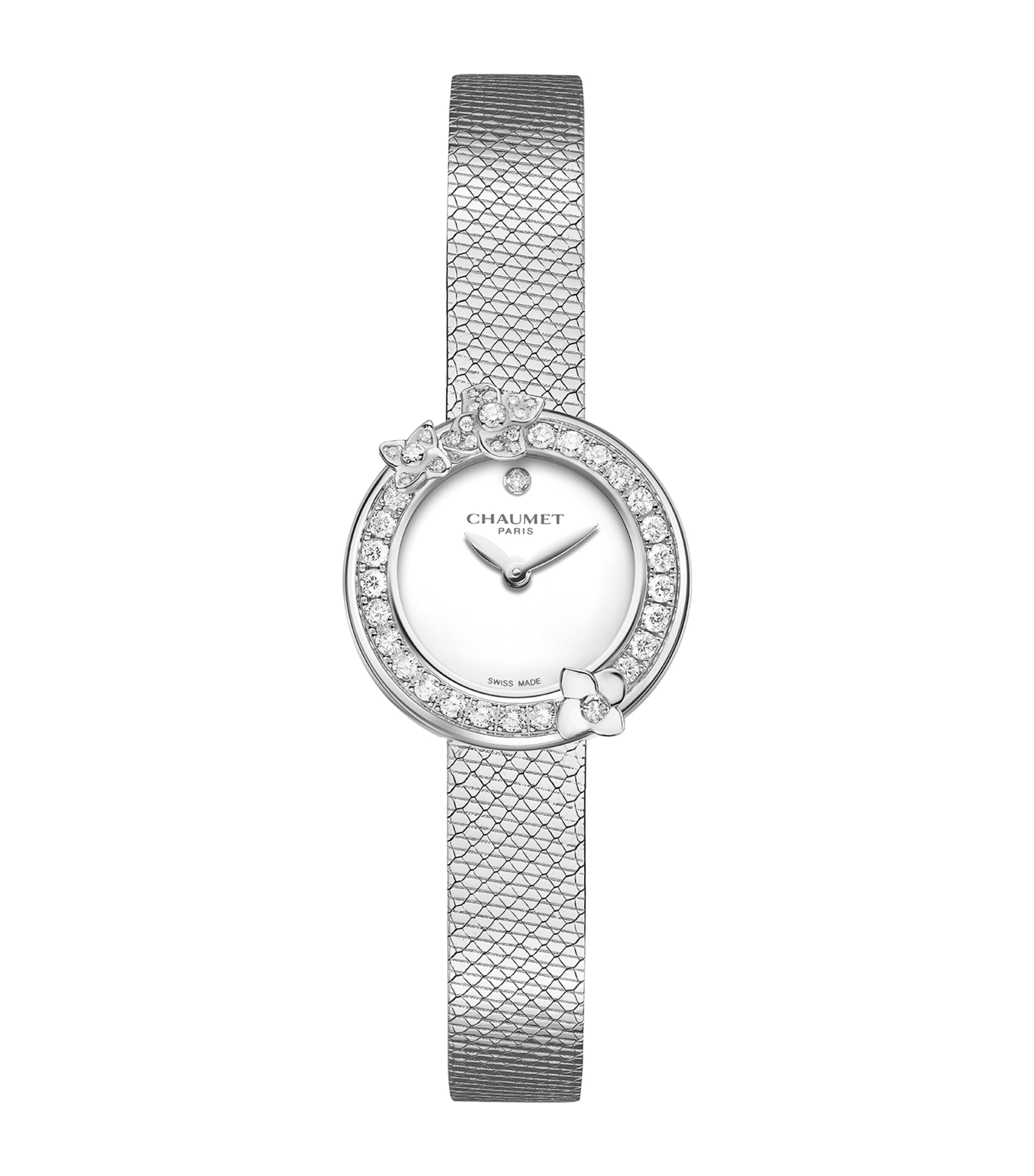 Stainless Steel and Diamond Hortensia Watch 22.4mm STAINLESS STEEL Image 1