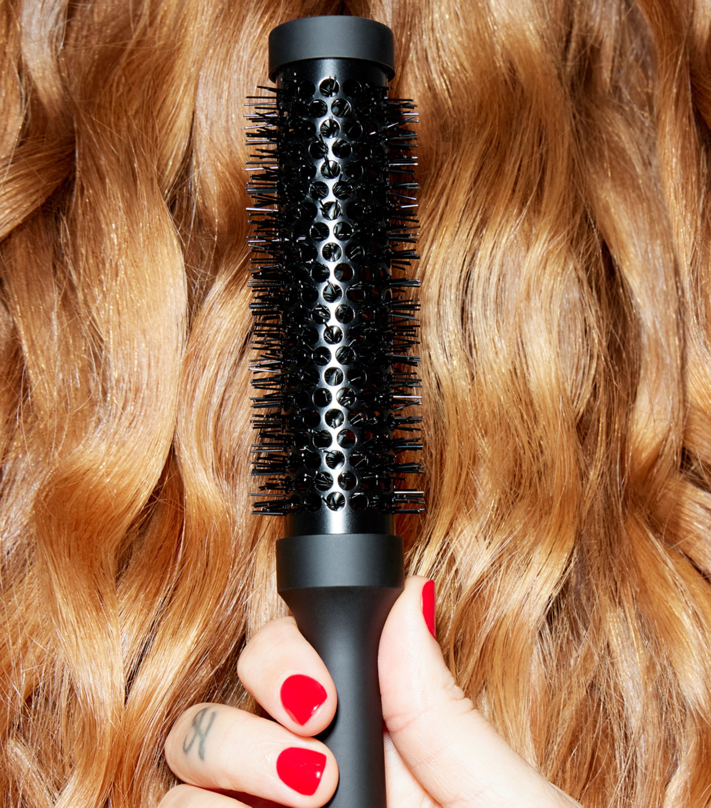 The Blow Dryer Ceramic Radial Size 1 Hair Brush NO COLOUR Image 3