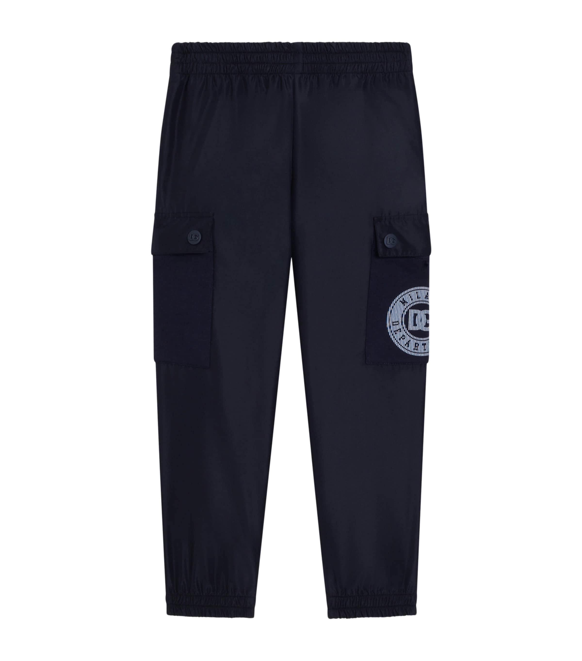 Logo Cargo Trousers (8-12 Years) B0339-DARK BLUE Image 1