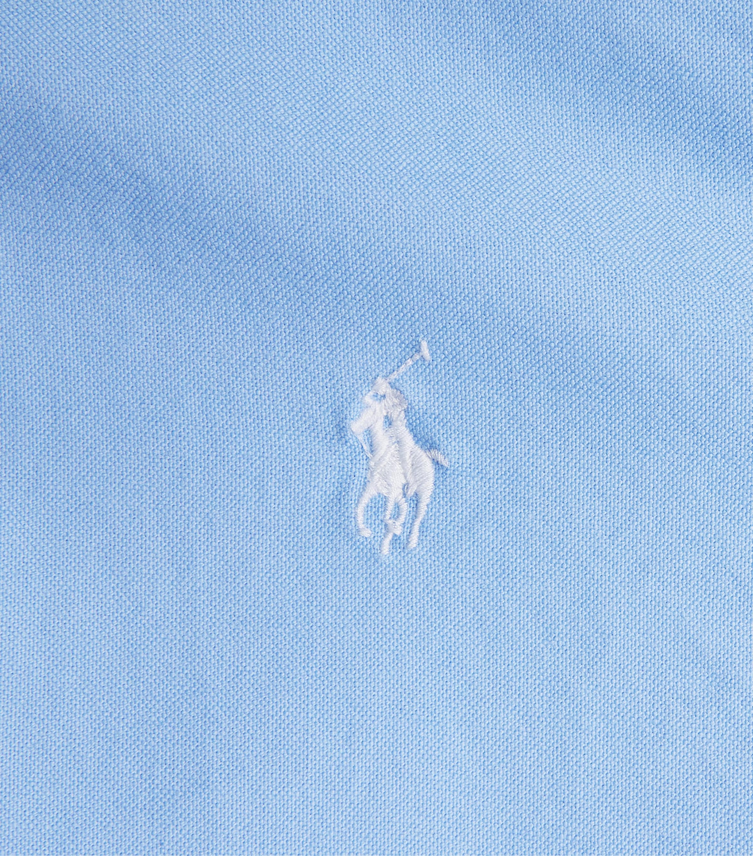 Polo Ralph Lauren Mens Cotton Garment-Dyed Oxford Shirt Austin Blue W/wht Pp Image 6