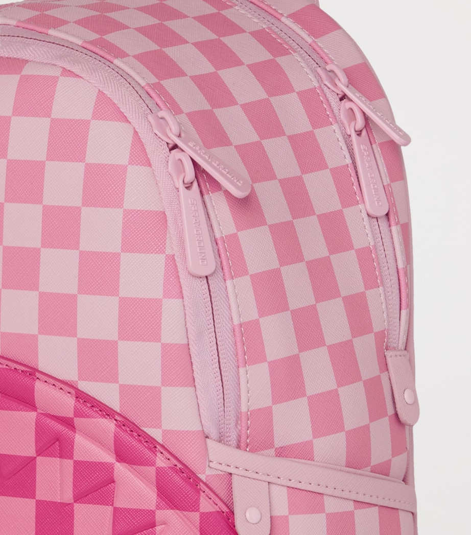 Sprayground Shark Mouth Backpack Pink Sharks In Paris Image 5