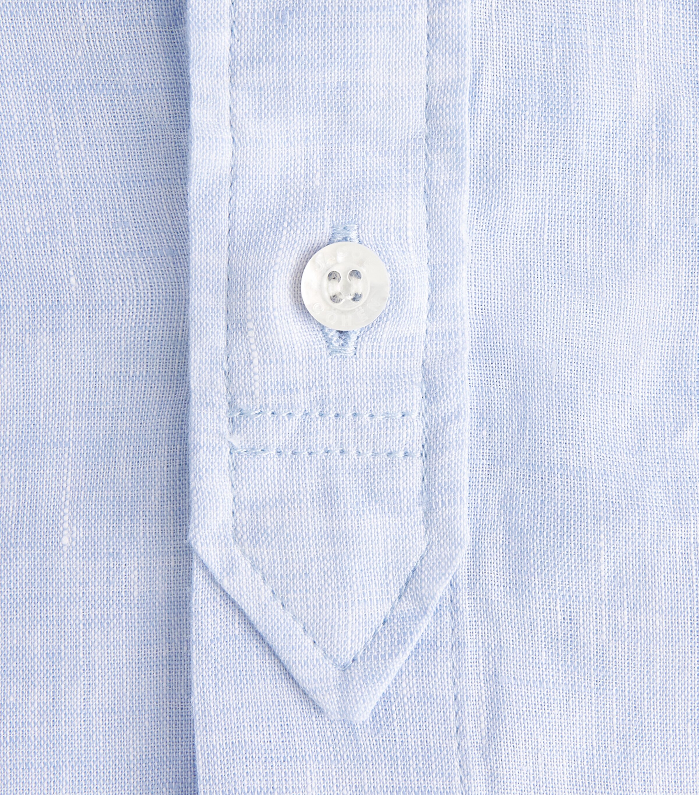 JACOB COHËN Mens Linen Long-Sleeve Shirt Violet Image 6