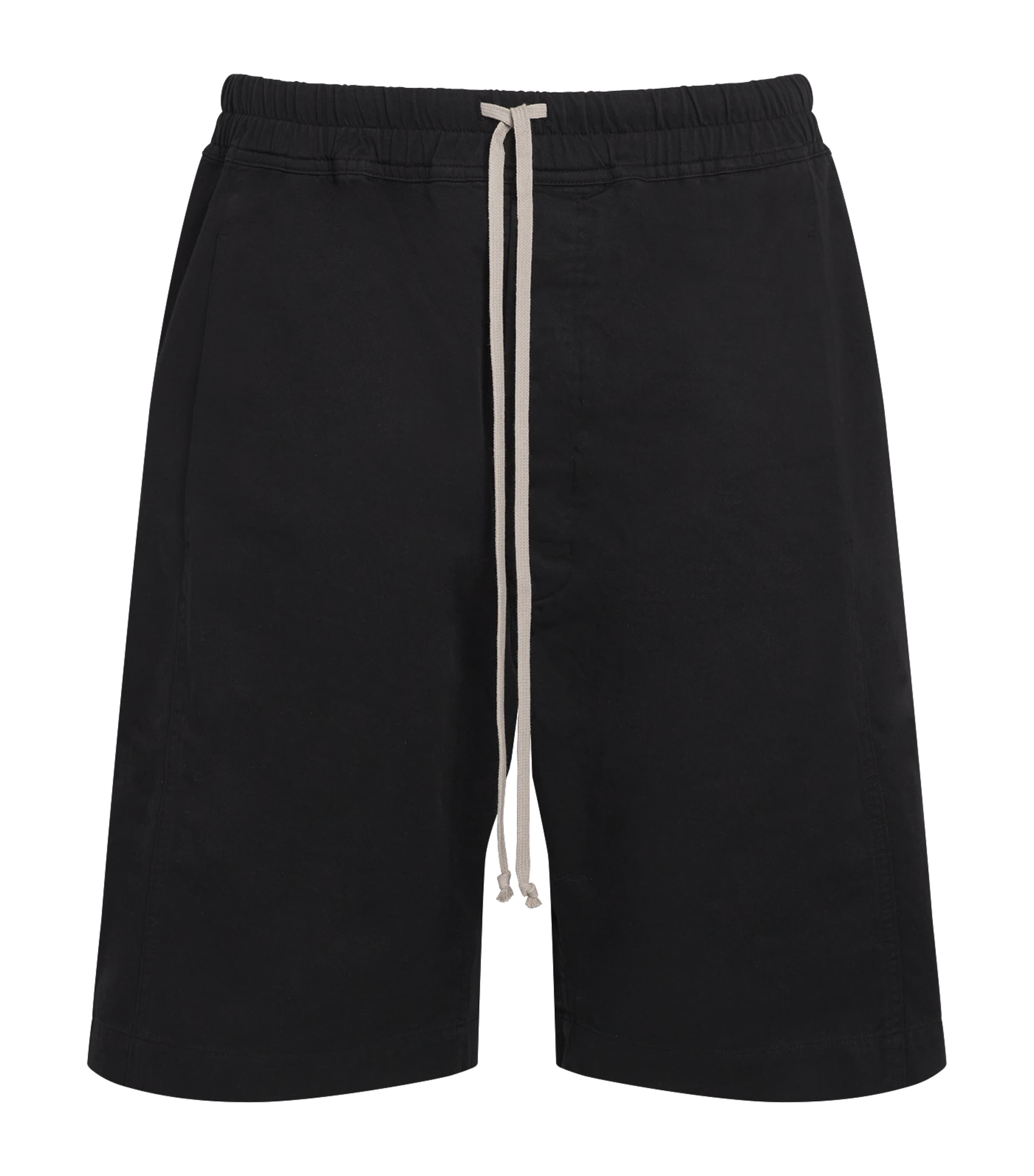 Rick Owens Cotton Pusher Shorts In Multi