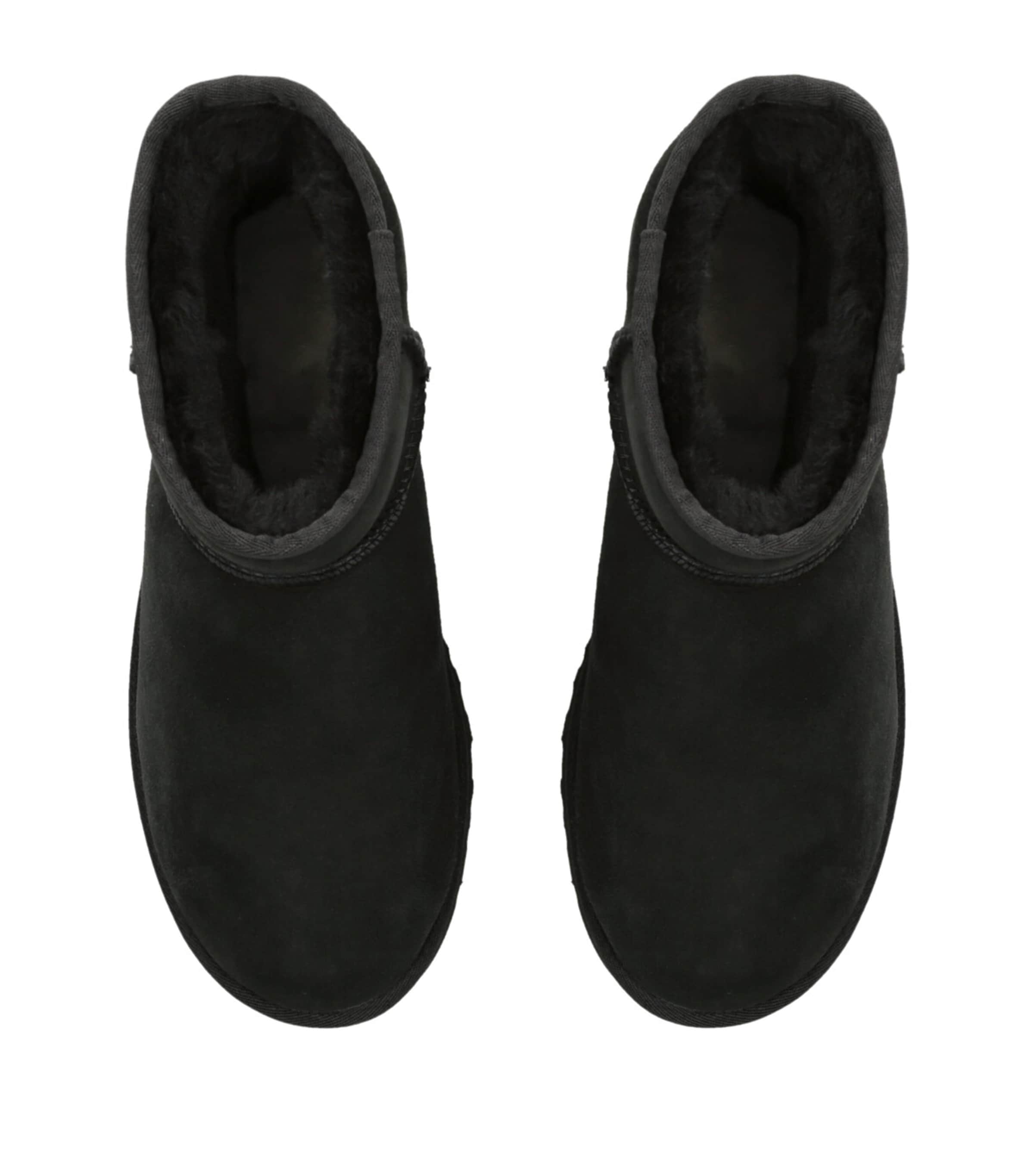 Suede Classic Mini Boots BLACK Image 4