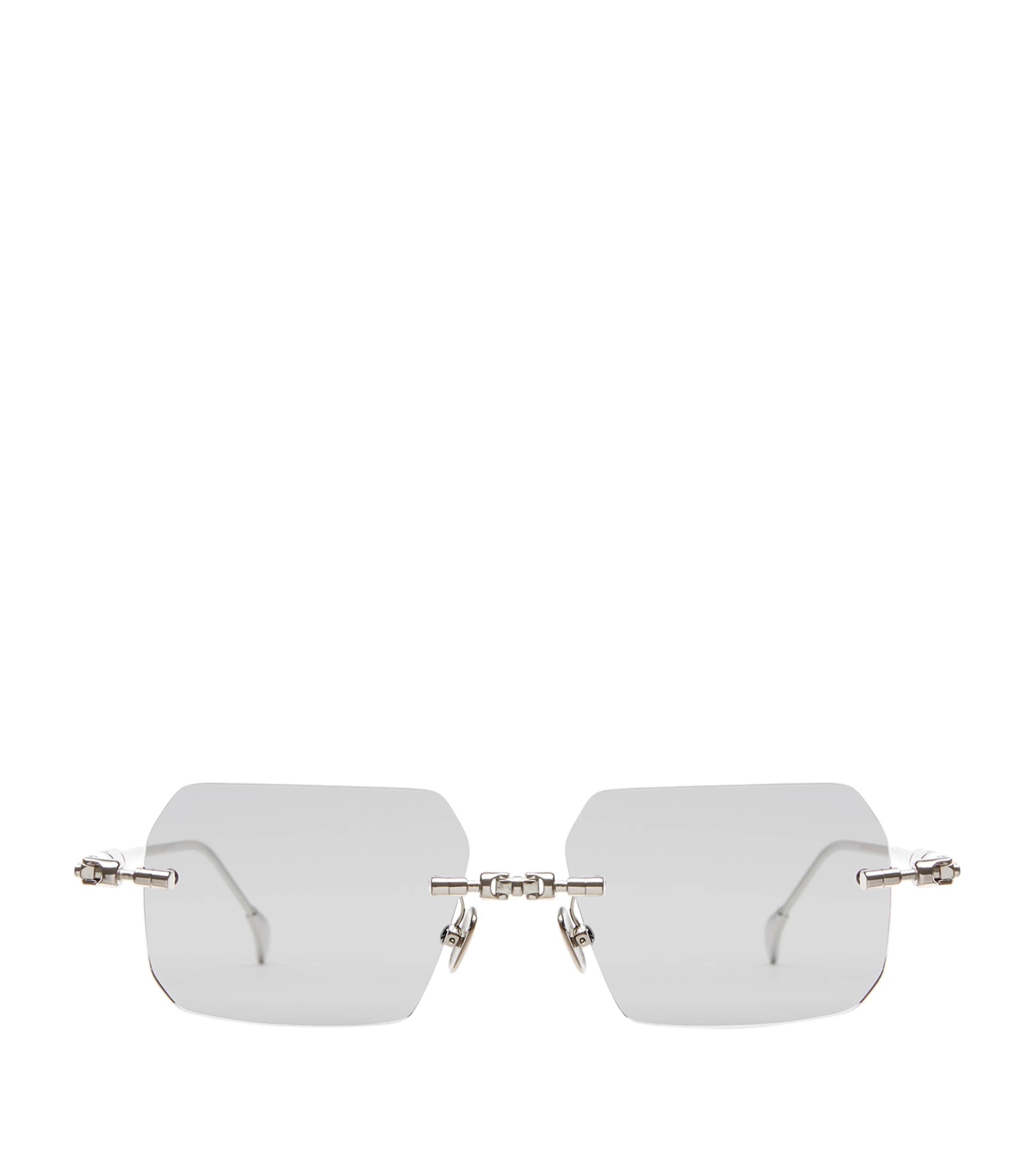 Kuboraum Metal Mask H68 Sunglasses Light Grey Image 1