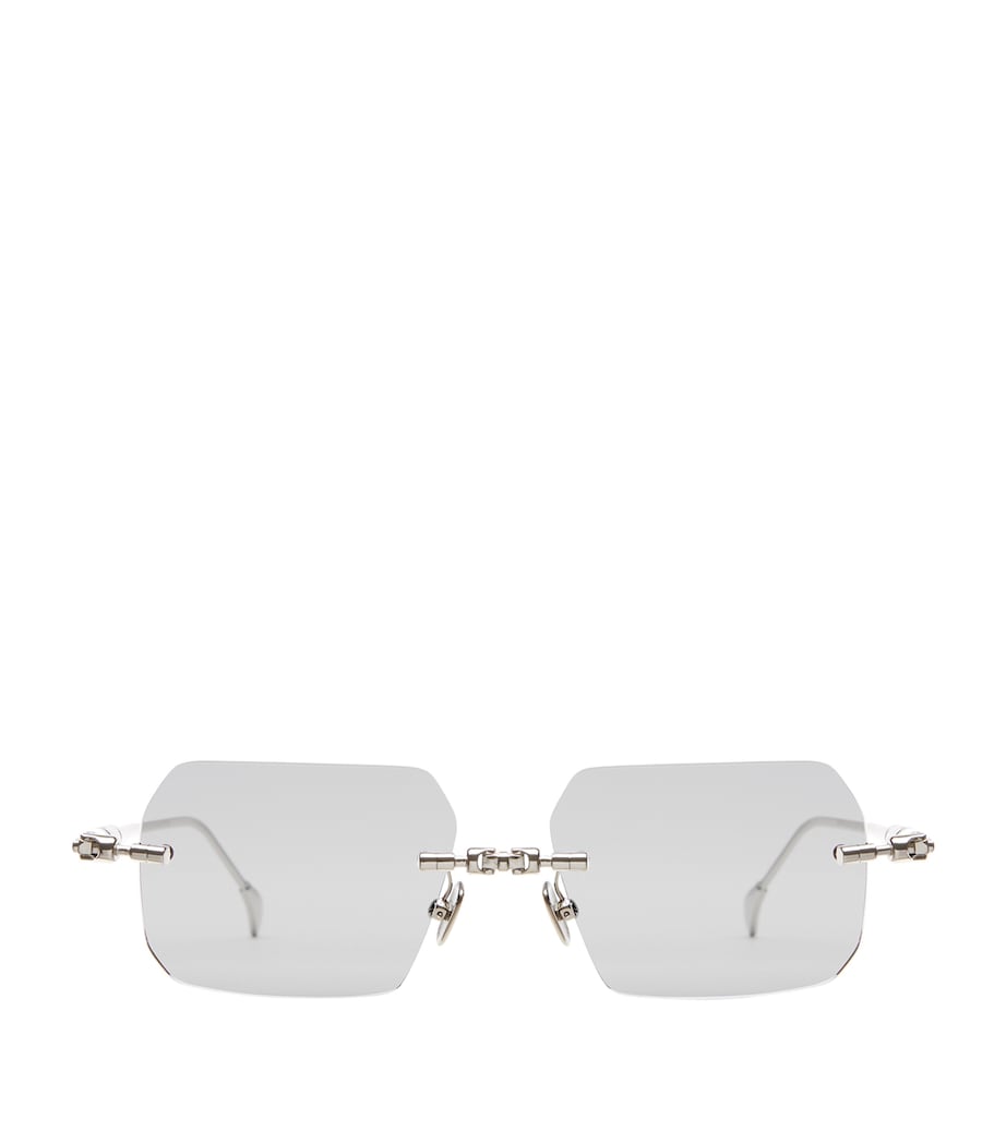 Kuboraum Metal Mask H68 Sunglasses Light Grey Image 1