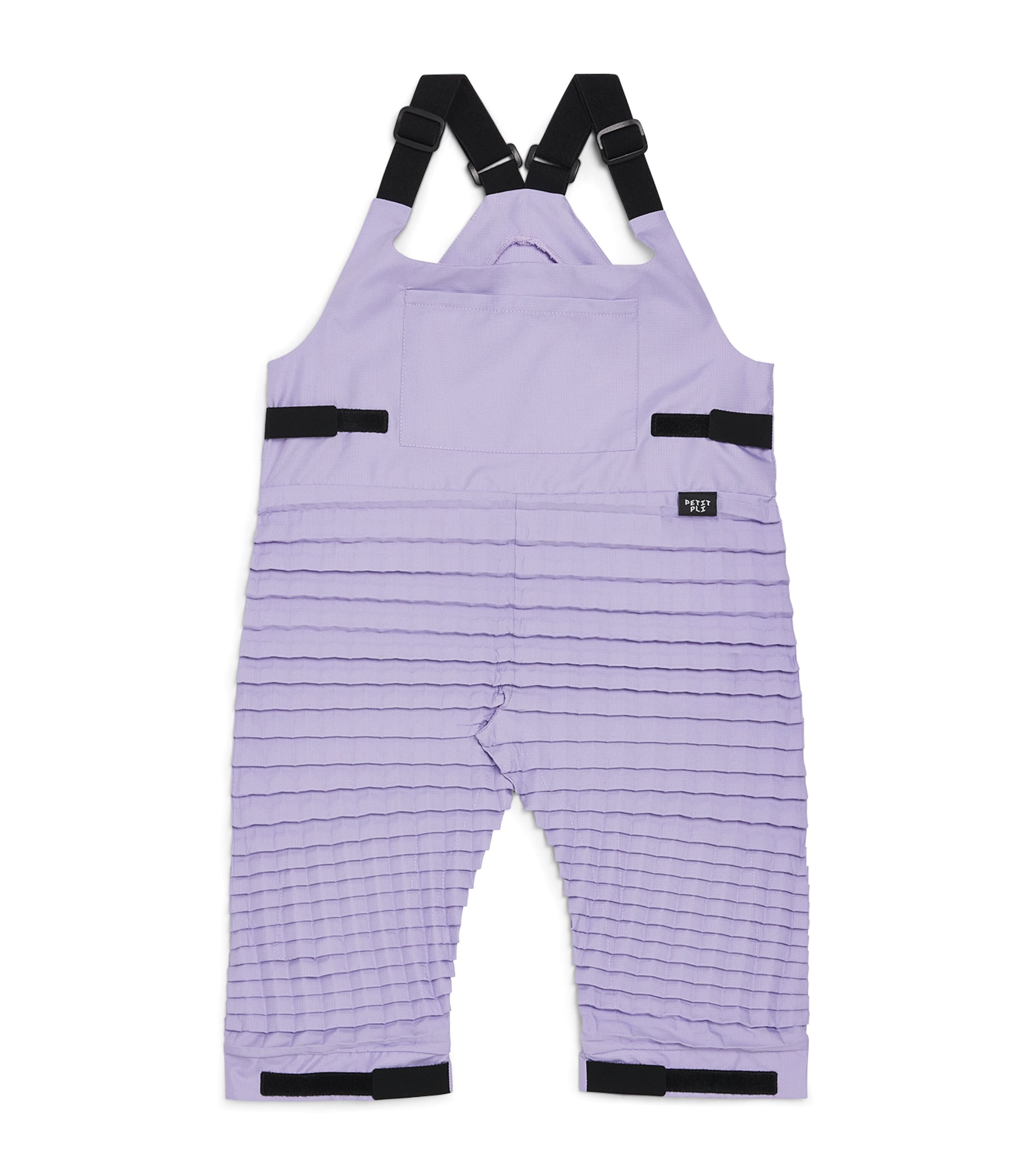 Petit Pli Pleated Versa-Tile Dungarees (0 Months - 11 Years) Lavender Light Image 1