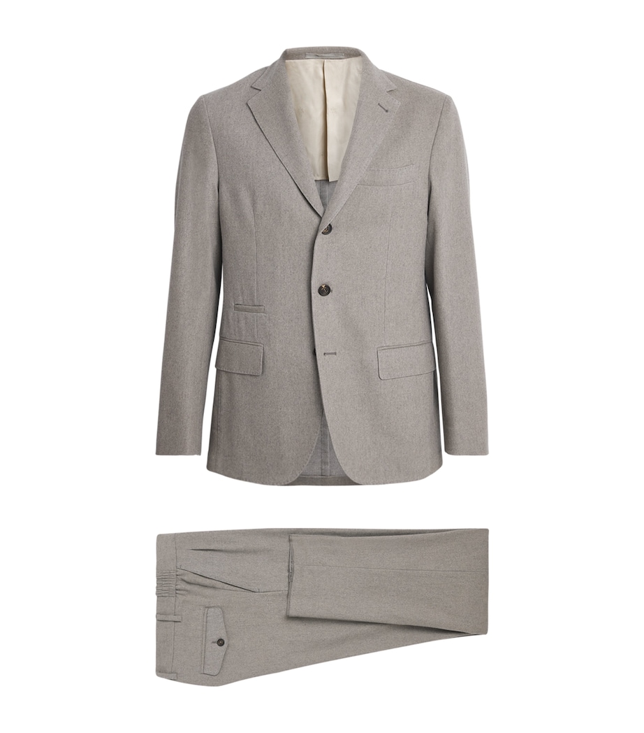 Wool-Cashmere 2-Piece Suit ARGILLA Image 1